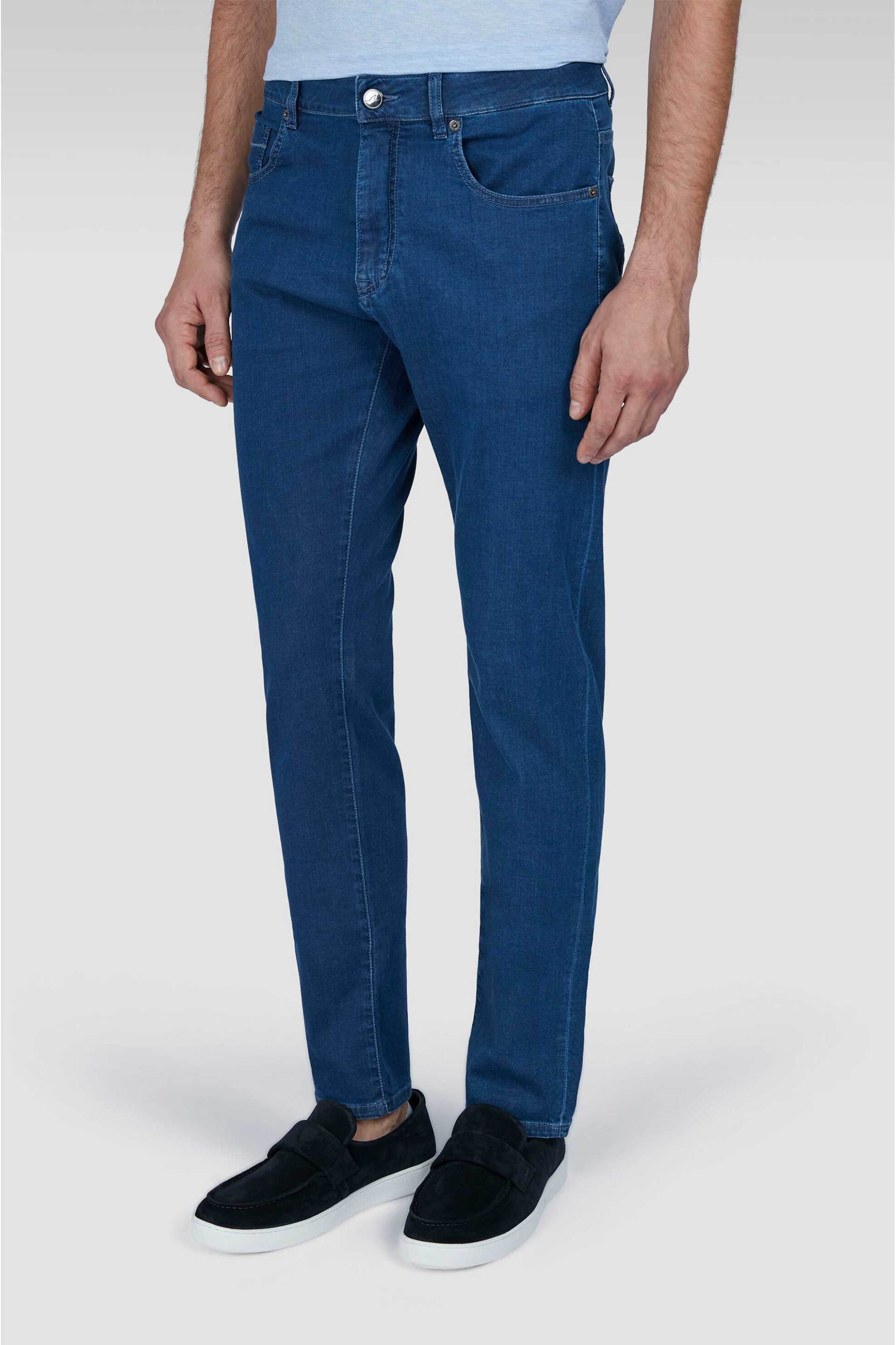Paul&Shark ανδρικό τζιν παντελόνι πεντάτσεπο Straight Regular Fit - 25414120 Denim Blue φωτογραφία