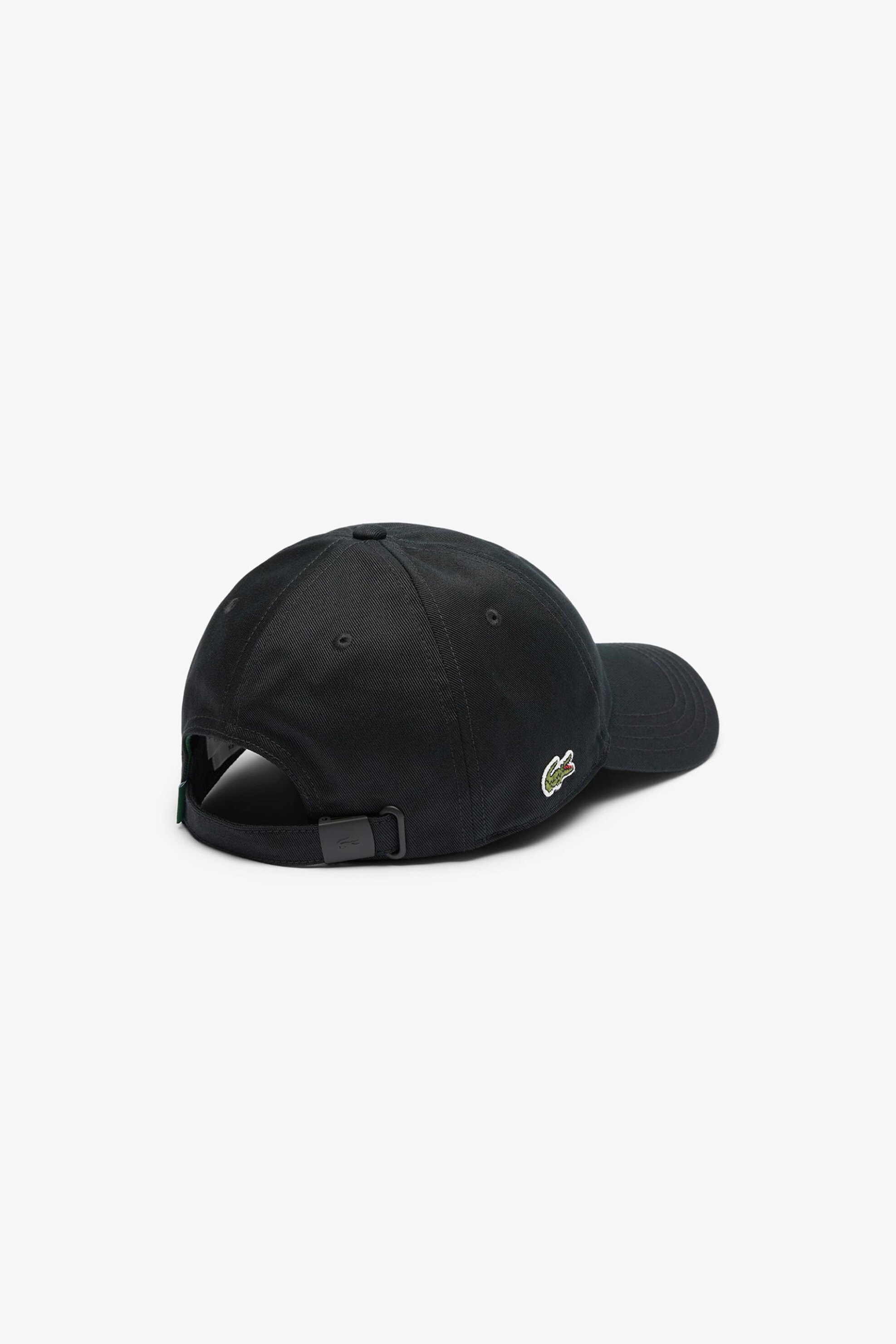 Lacoste unisex καπέλο jockey twill με κεντημένο λογότυπο - RK0440 Μαύρο φωτογραφία