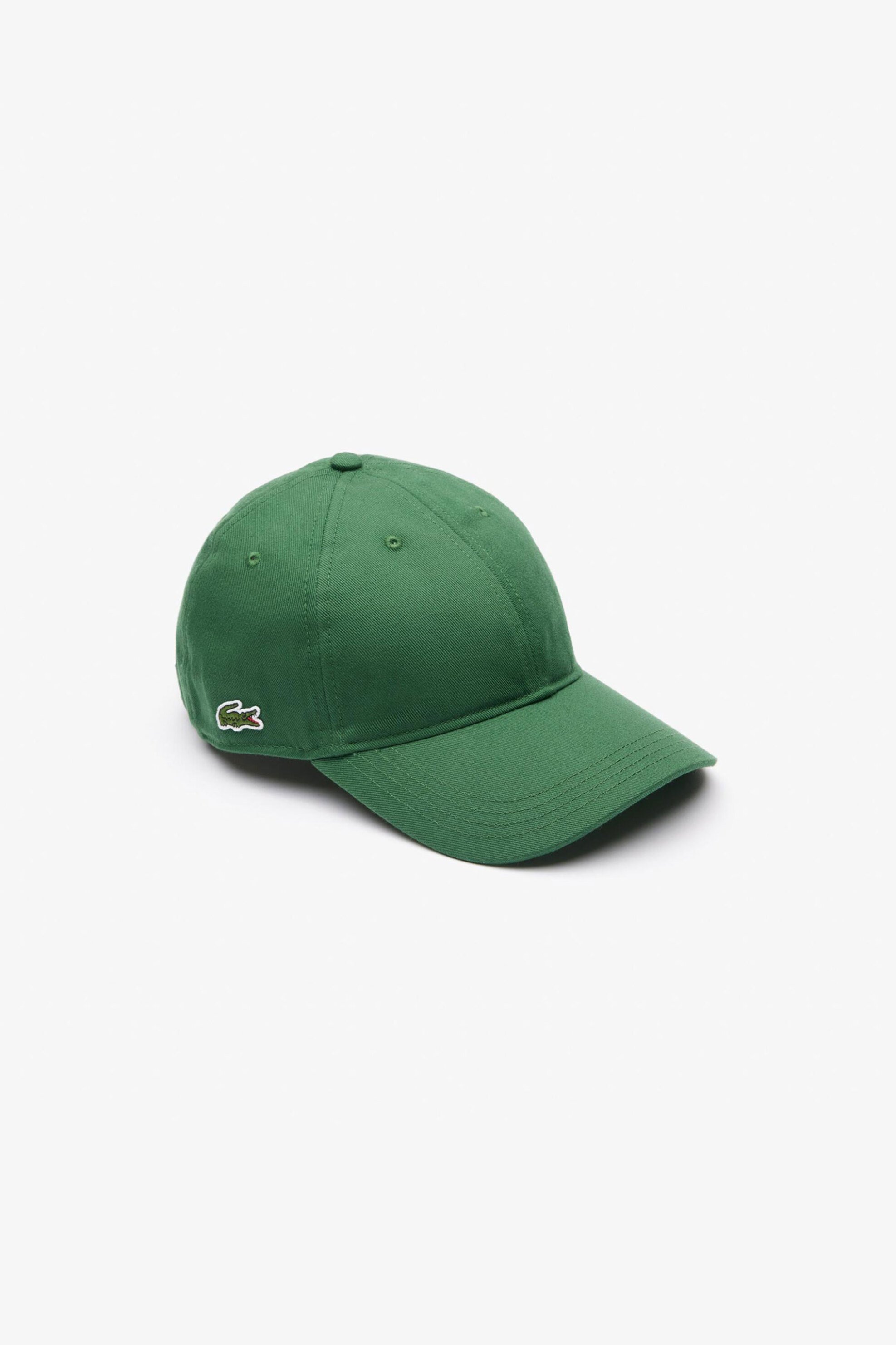 LACOSTE Lacoste unisex καπέλο jockey twill με κεντημένο λογότυπο - RK0440 Πράσινο