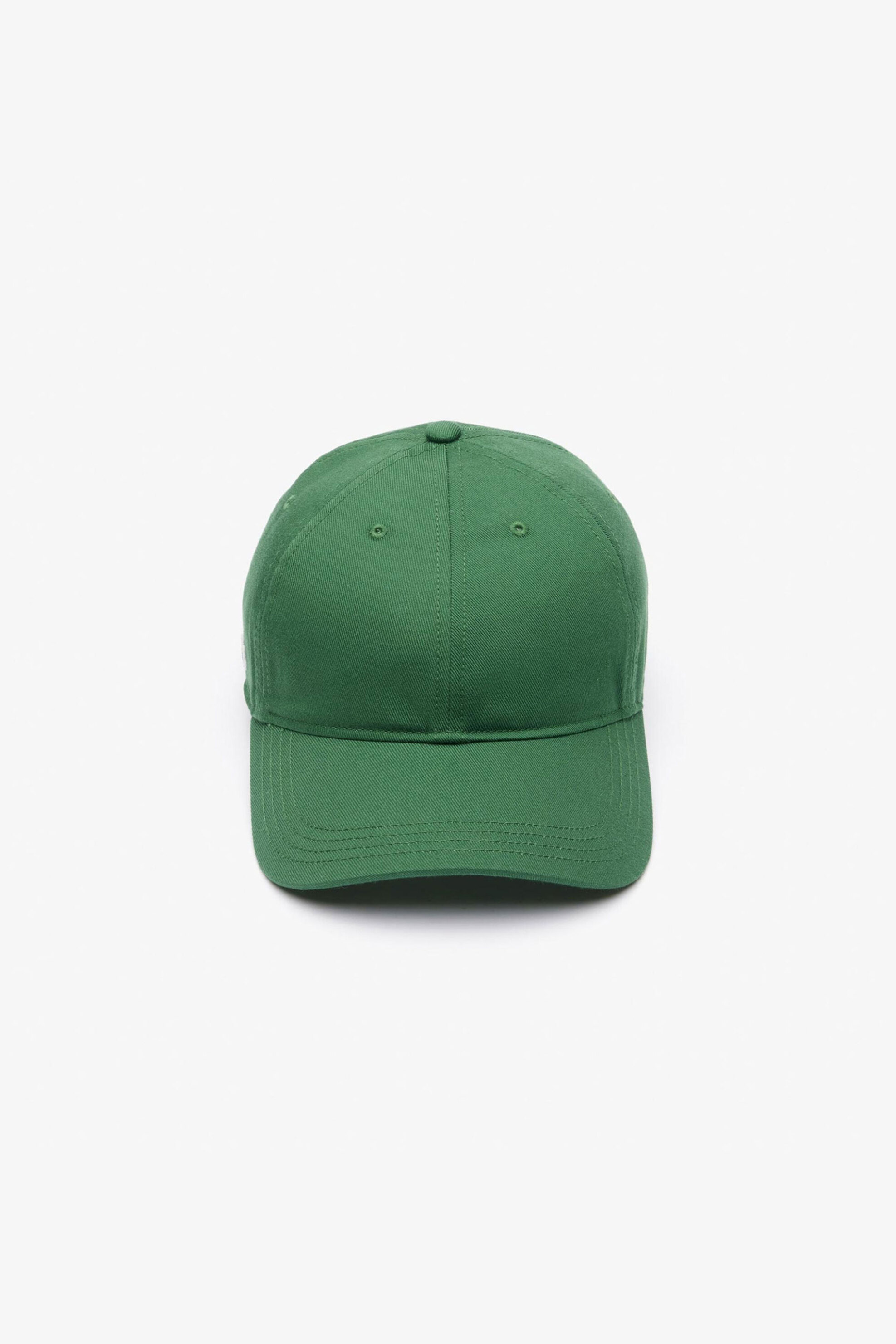 Lacoste unisex καπέλο jockey twill με κεντημένο λογότυπο - RK0440 Πράσινο φωτογραφία