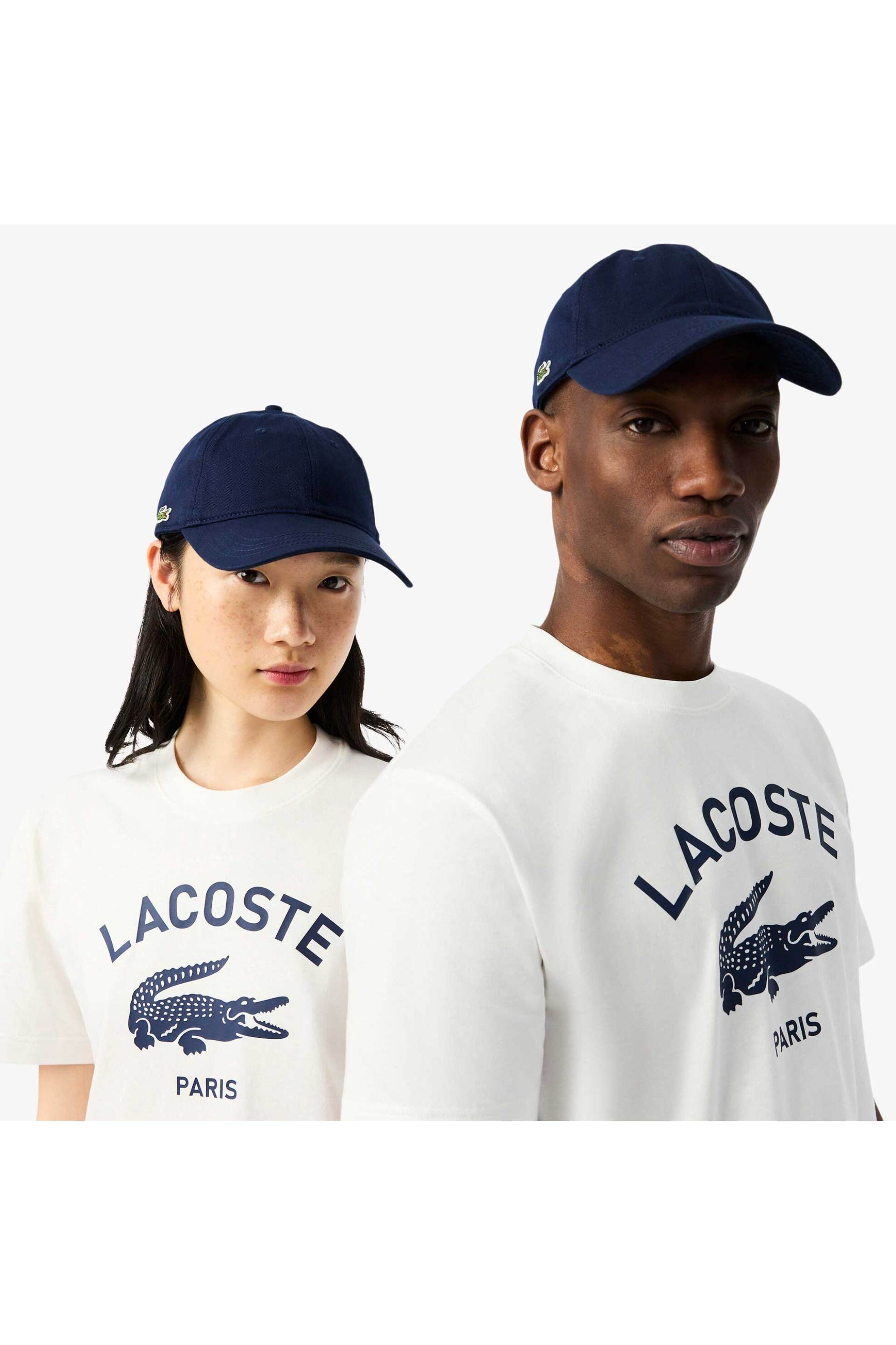 Lacoste Unisex Καπέλο Jockey Twill με Κεντημένο Λογότυπο - Rk0440 Μπλε Σκούρο