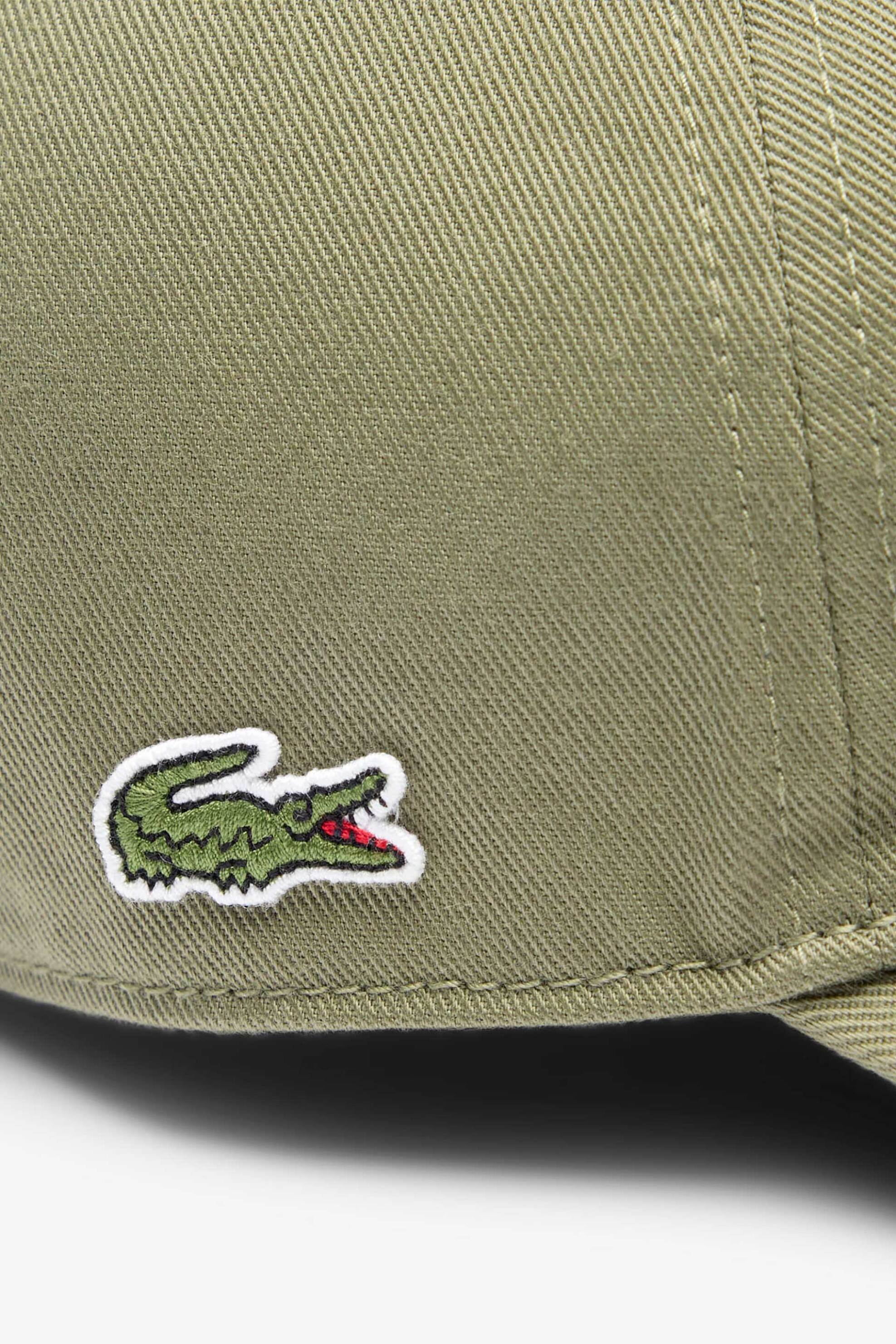 Lacoste Unisex Καπέλο Jockey Twill με Κεντημένο Λογότυπο - Rk0440 Λαδί
