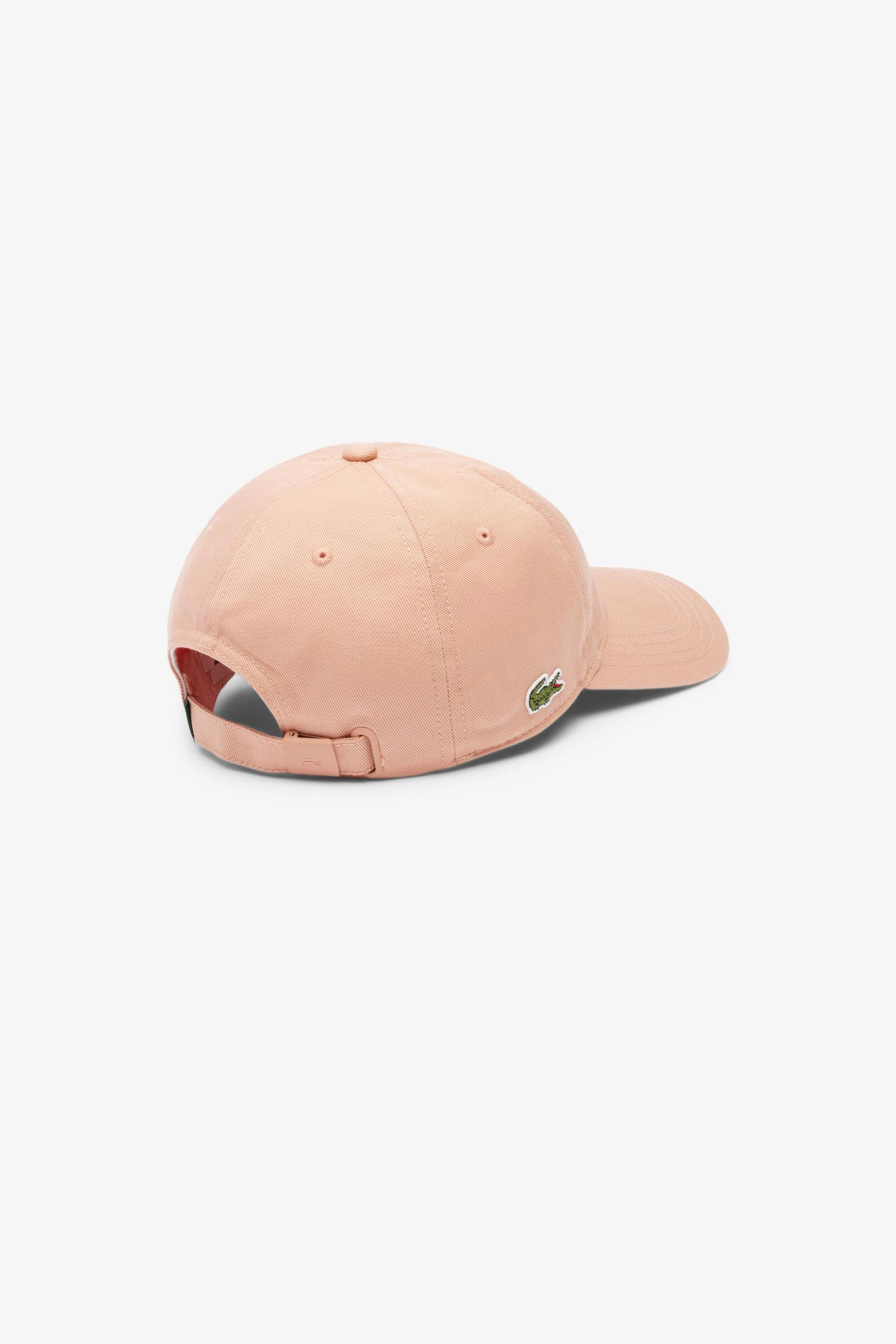 Lacoste unisex καπέλο jockey twill με κεντημένο λογότυπο - RK0440 Σομόν φωτογραφία