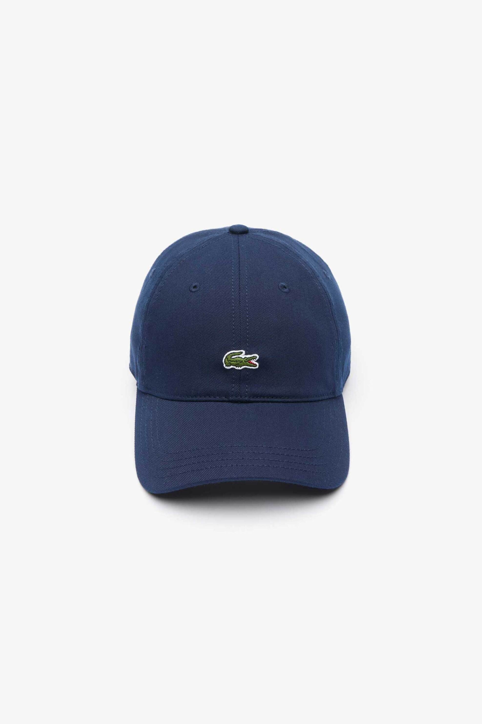 Lacoste unisex καπέλο jockey twill με κεντημένο λογότυπο - RK0491 Μπλε Σκούρο φωτογραφία