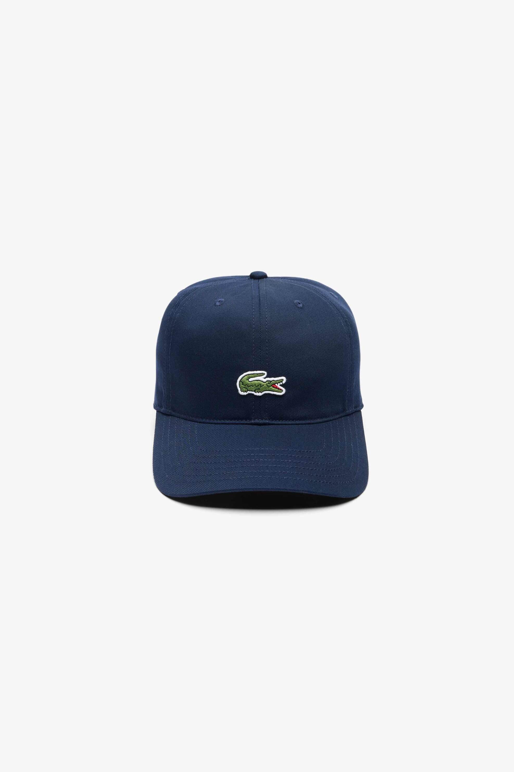 Lacoste παιδικό καπέλο jockey με κεντημένο λογότυπο (8 - 16 ετών) - RK1025 Μπλε Σκούρο φωτογραφία