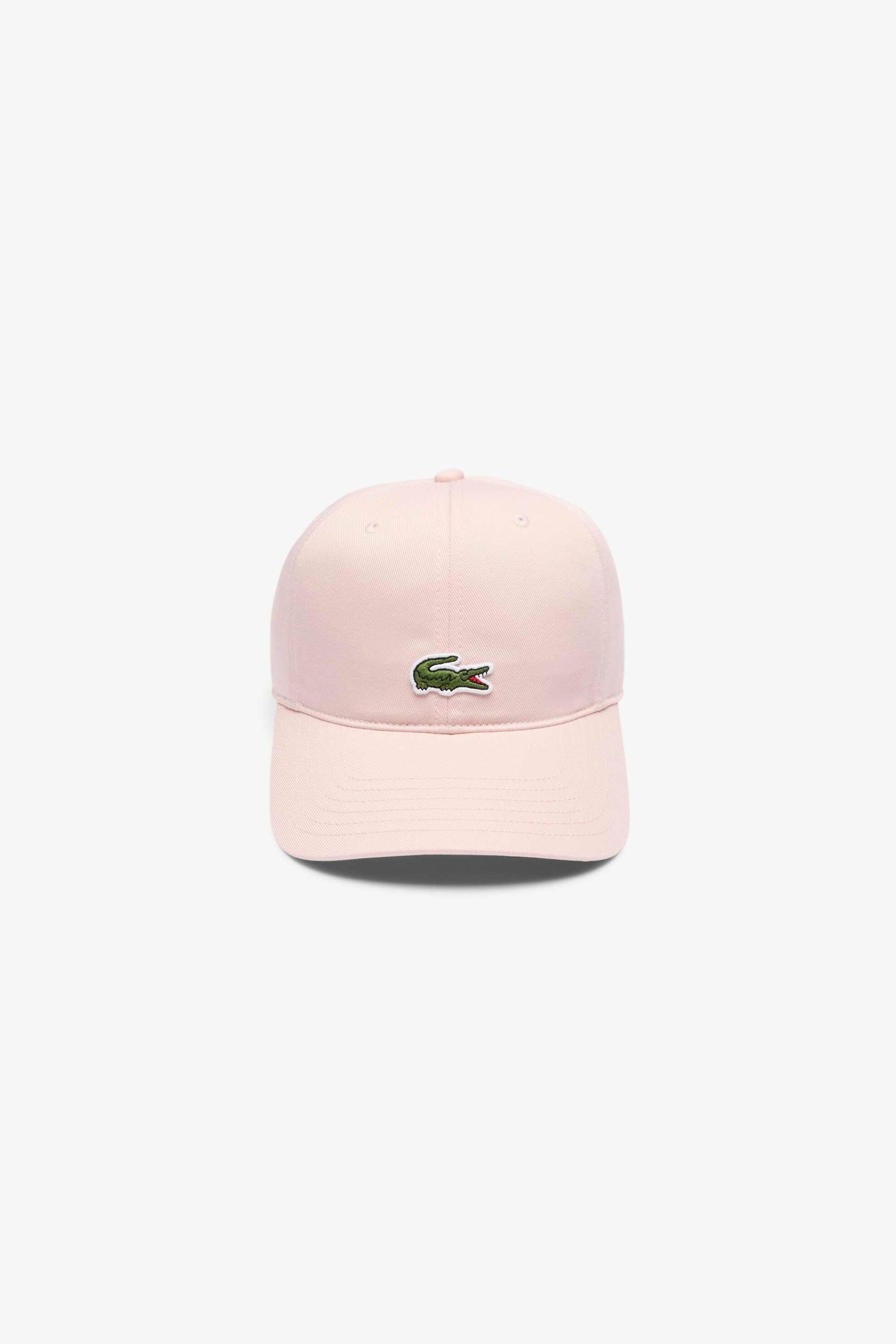 Lacoste παιδικό καπέλο jockey με κεντημένο λογότυπο (8 - 16 ετών) - RK1025 Ροζ Ανοιχτό φωτογραφία