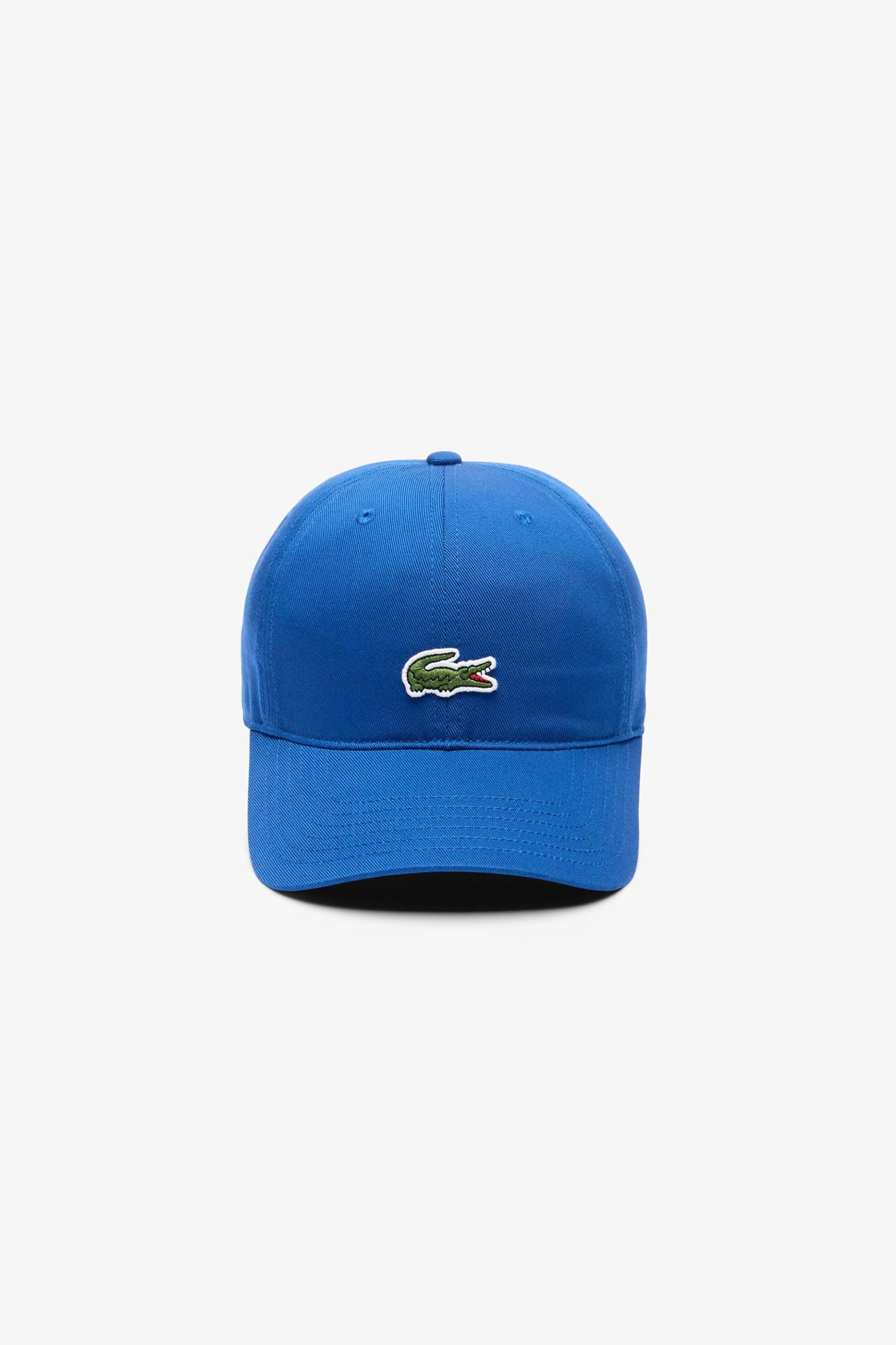 Lacoste παιδικό καπέλο jockey με κεντημένο λογότυπο (8 - 16 ετών) - RK1025 Μπλε φωτογραφία