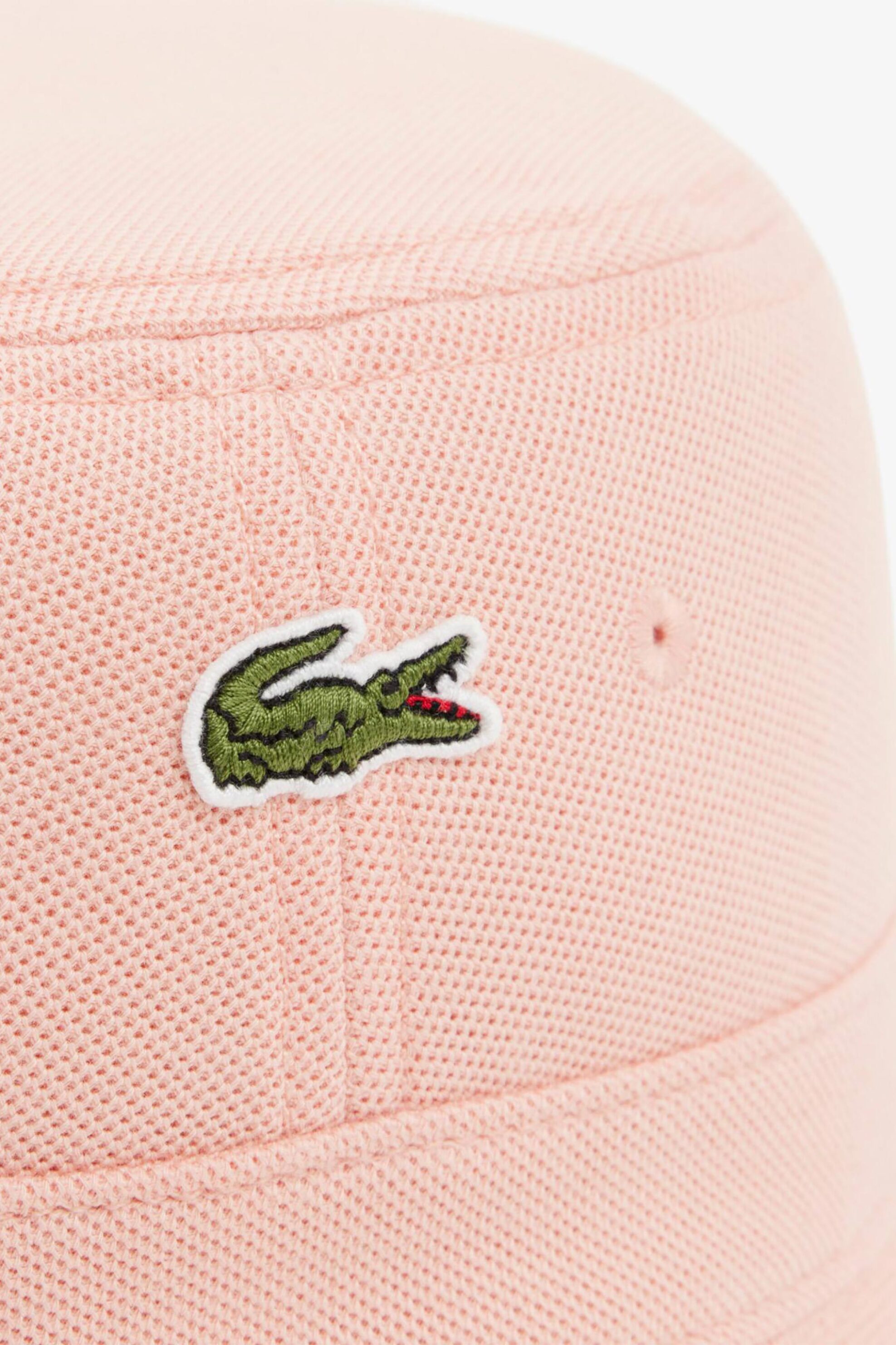 Lacoste Unisex Καπέλο Bucket με Κεντημένο Λογότυπο - Rk2056 Σομόν
