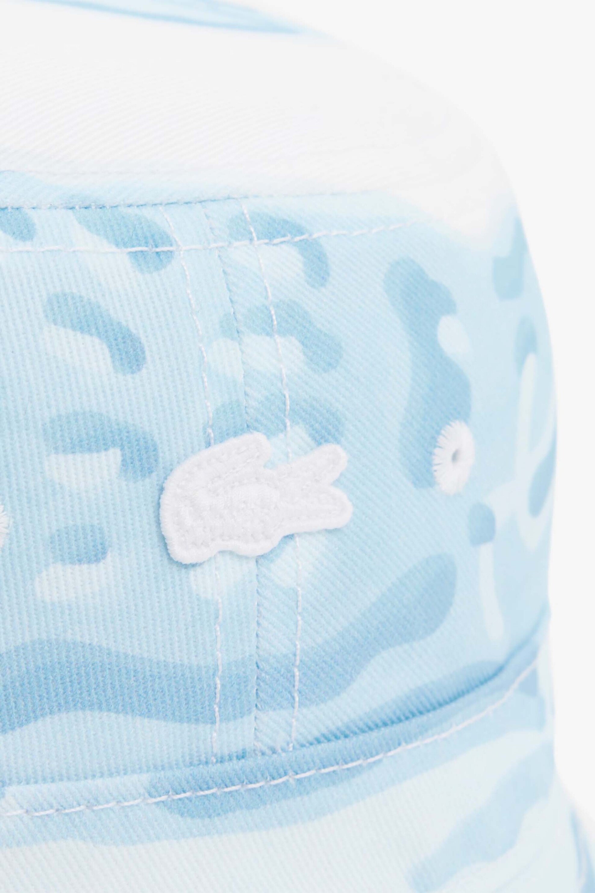 Lacoste Unisex Καπέλο Bucket με Λογότυπο Και Print - Rk5005 Λευκό