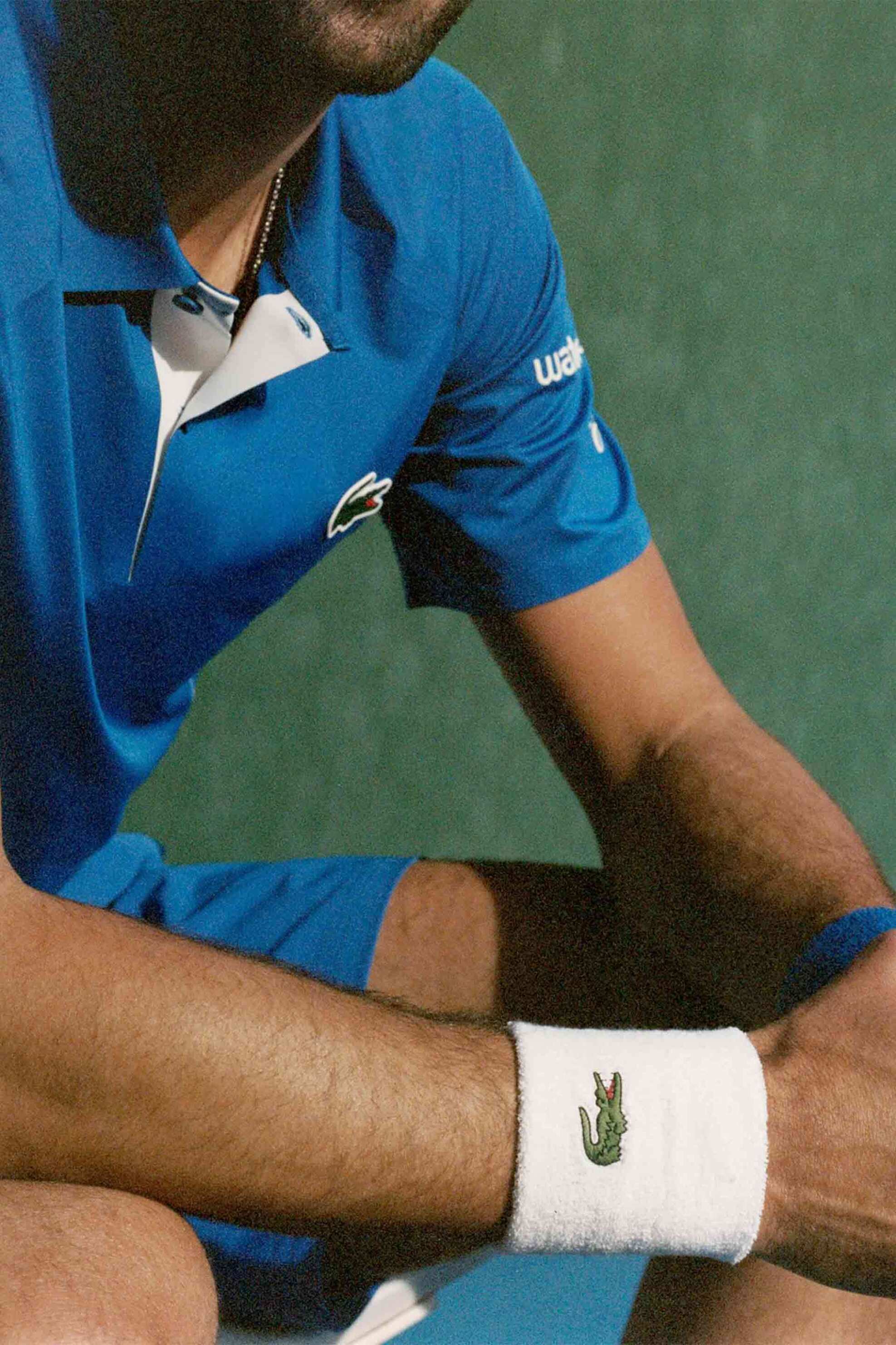Lacoste Unisex Περικάρπιο Μπουκλέ με Κεντημένο Λογότυπο (2 Τεμάχια) - Rl9272 Λευκό