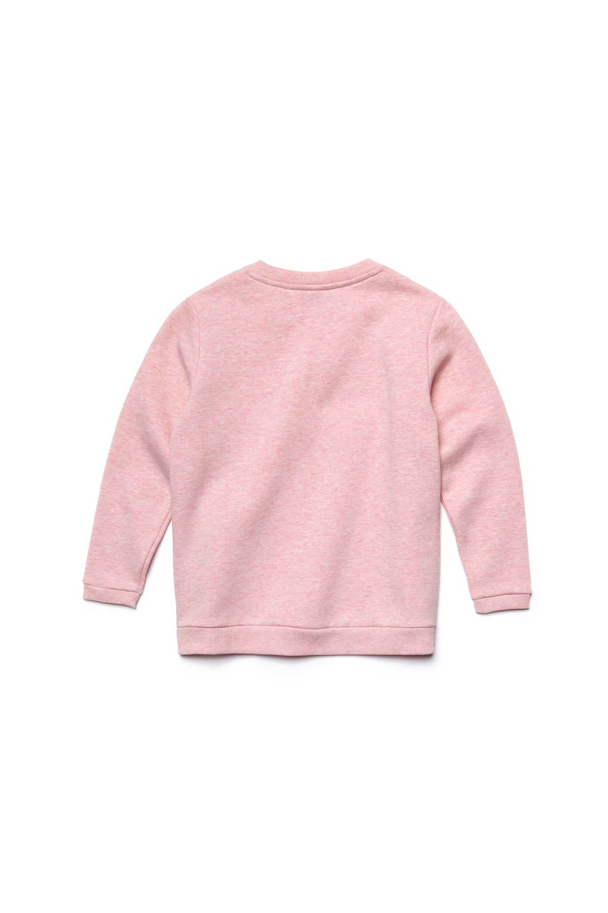 Lacoste παιδική μπλούζα φούτερ με μεταλλιζέ lettering - SJ9682 Ροζ φωτογραφία
