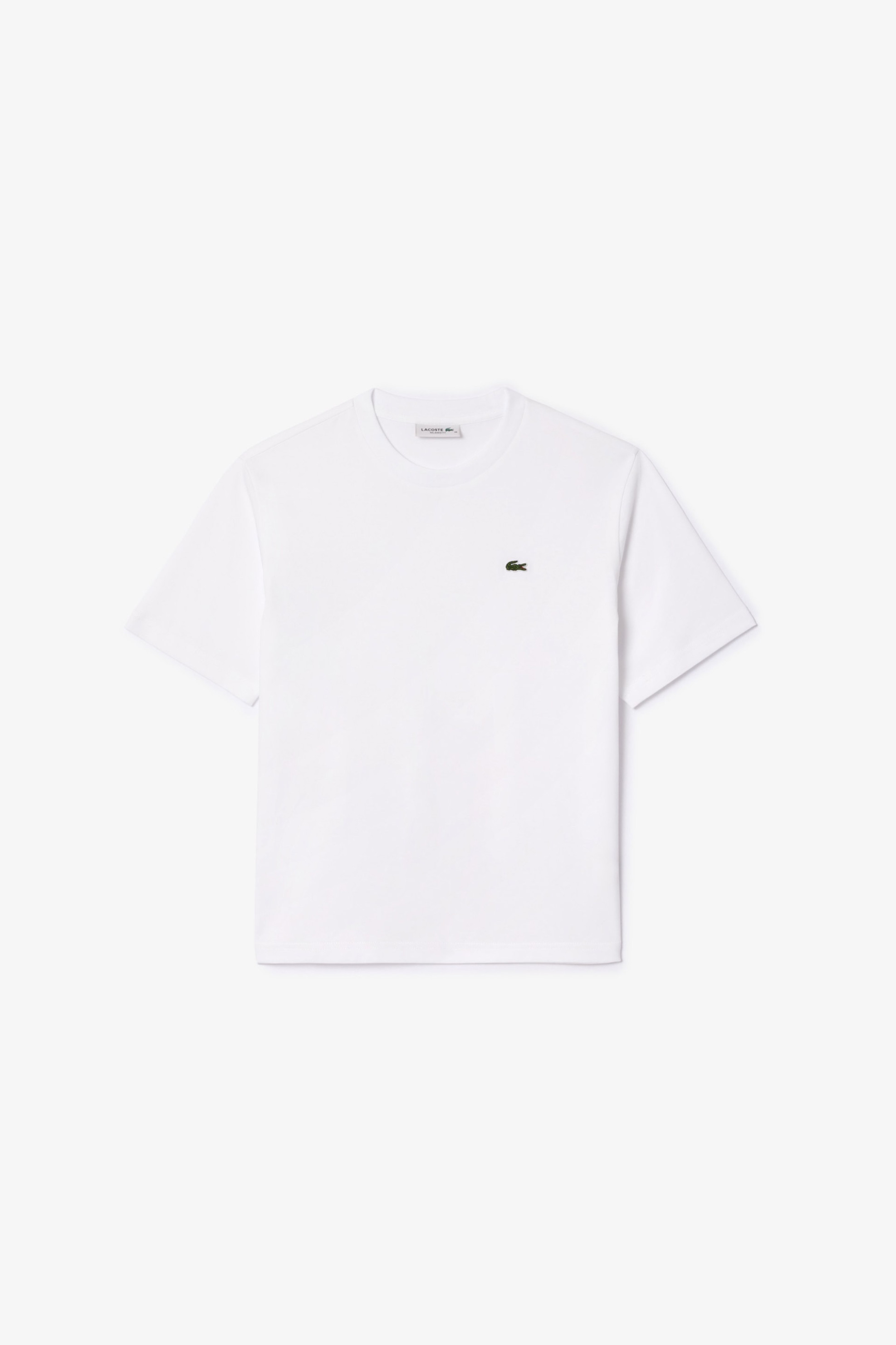 Lacoste γυναικείο T-shirt με κεντημένο λογότυπο Relaxed Fit - TF7215 Λευκό φωτογραφία