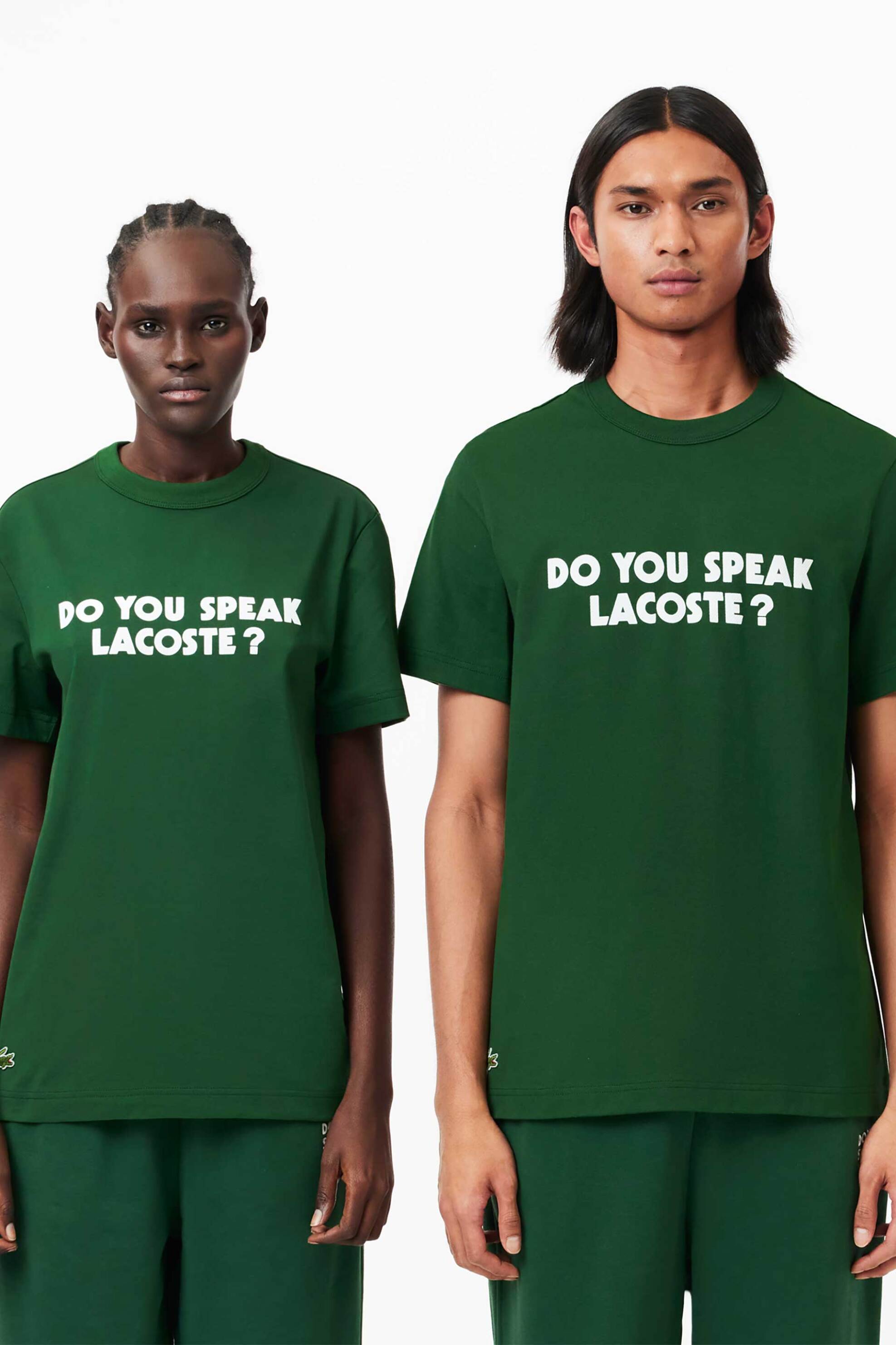 Ανδρική Μόδα > Ανδρικά Ρούχα > Ανδρικές Μπλούζες > Ανδρικά T-Shirts Lacoste unisex T-shirt πικέ με λογότυπο Regular Fit - TH0134 Πράσινο Σμαραγδί