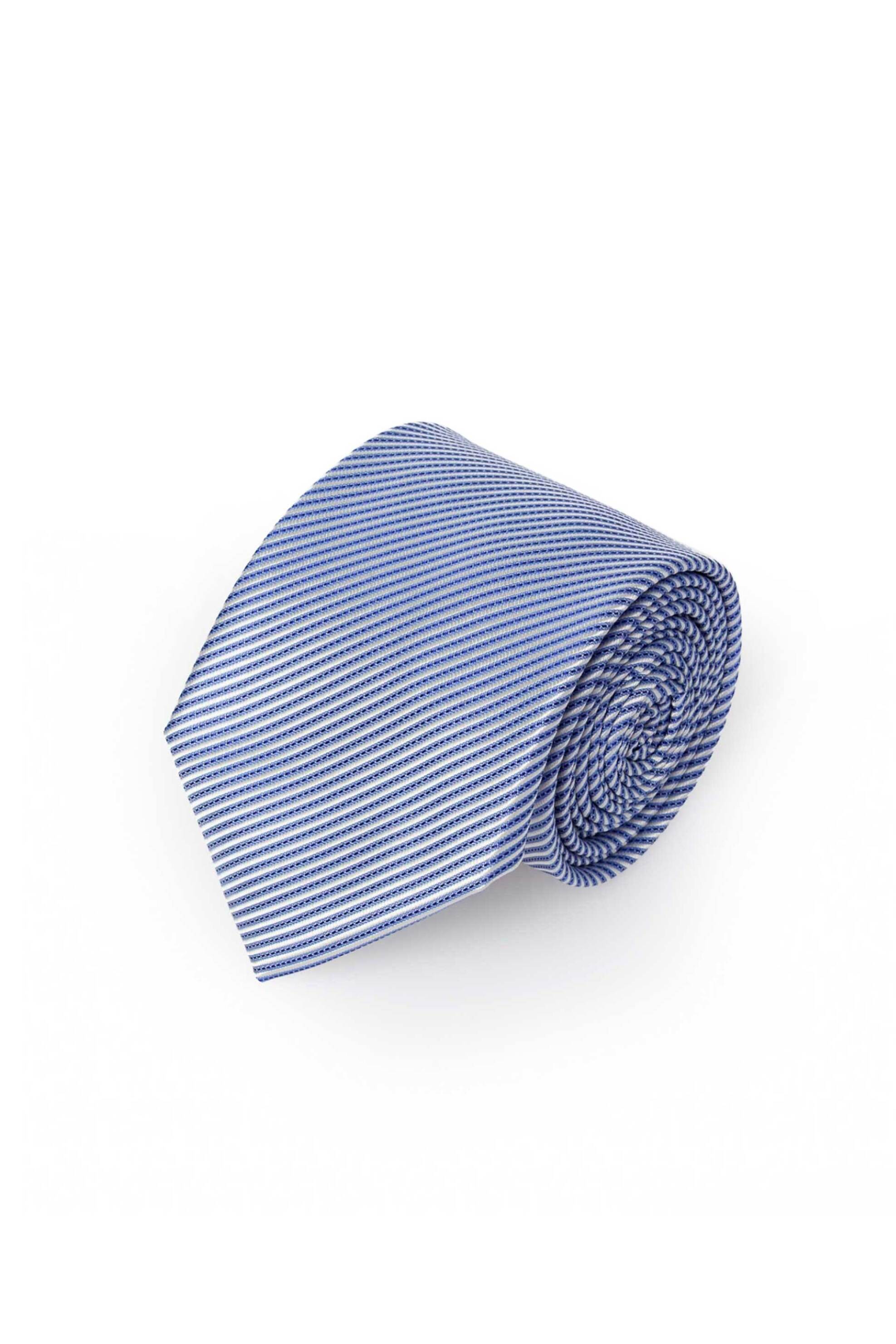 The Bostonians ανδρική γραβάτα με ριγέ σχέδιο "Acorn" - TIE1283 Μπλε Ανοιχτό