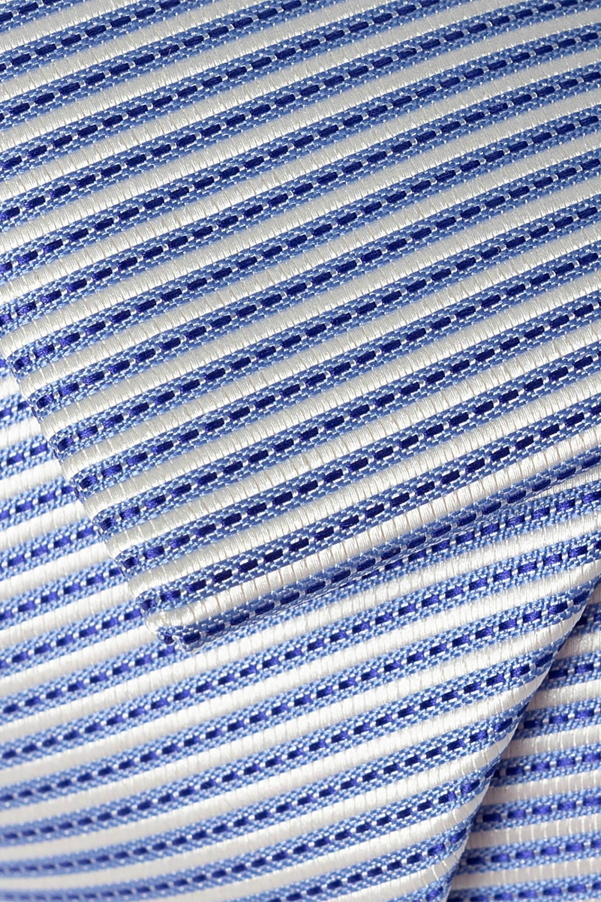 The Bostonians ανδρική γραβάτα με ριγέ σχέδιο "Acorn" - TIE1283 Μπλε Ανοιχτό φωτογραφία