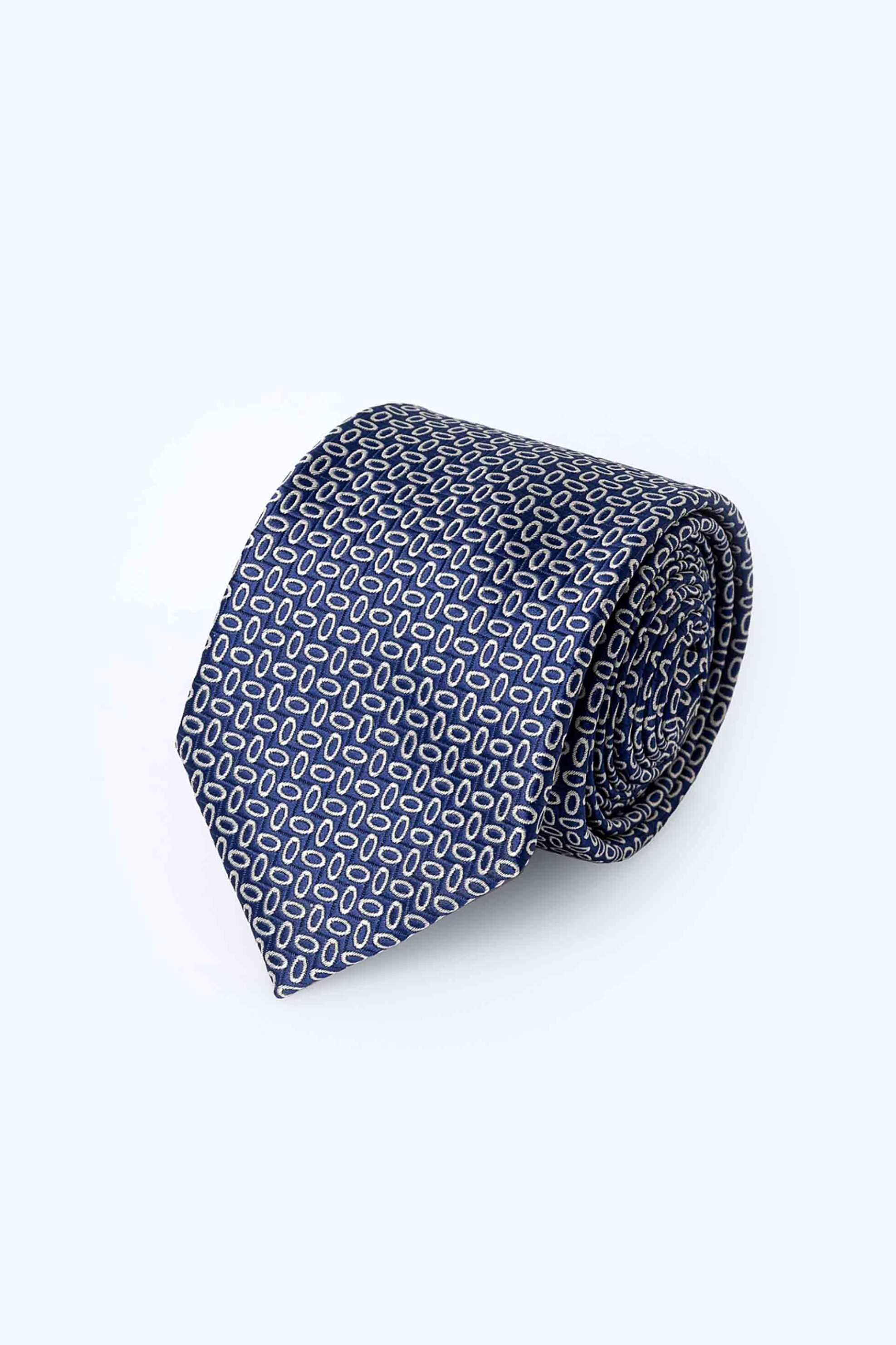 Ανδρική Μόδα > Ανδρικά Αξεσουάρ > Ανδρικές Γραβάτες & Παπιγιόν The Bostonians ανδρική γραβάτα με σχέδιο Dobby" - TIE1618 Μπλε Σκούρο