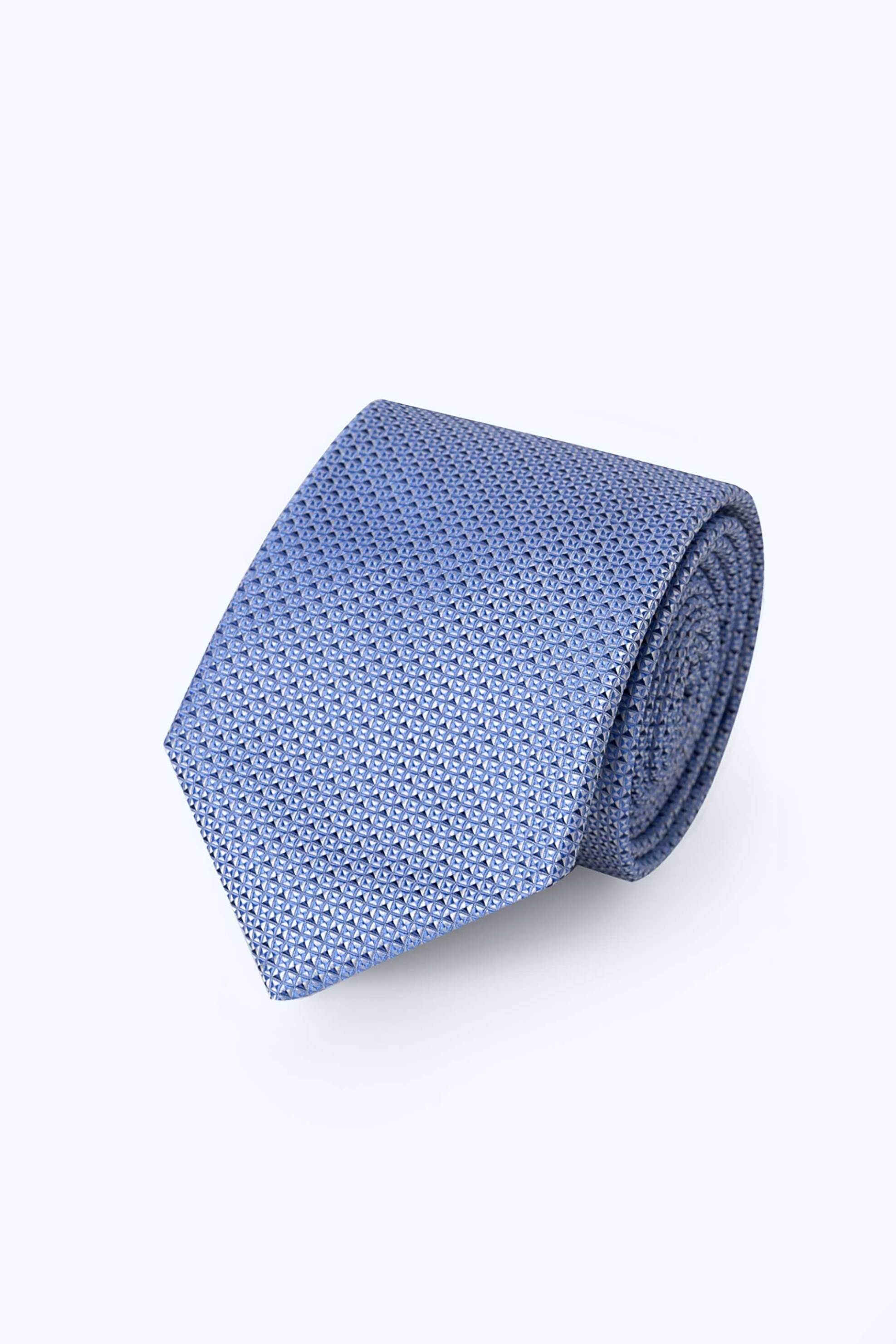 Ανδρική Μόδα > Ανδρικά Αξεσουάρ > Ανδρικές Γραβάτες & Παπιγιόν The Bostonians ανδρική μεταξωτή γραβάτα με μικροσχέδιο "Dobby" - TIE2882 Μπλε Ανοιχτό