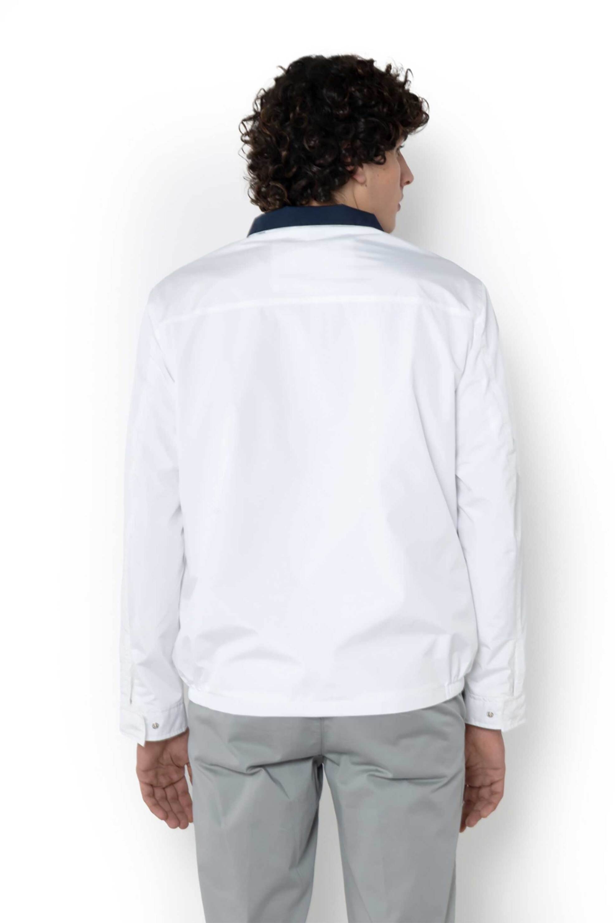 The Bostonians Ανδρικό Bomber Jacket Regular Fit - W20262 Λευκό