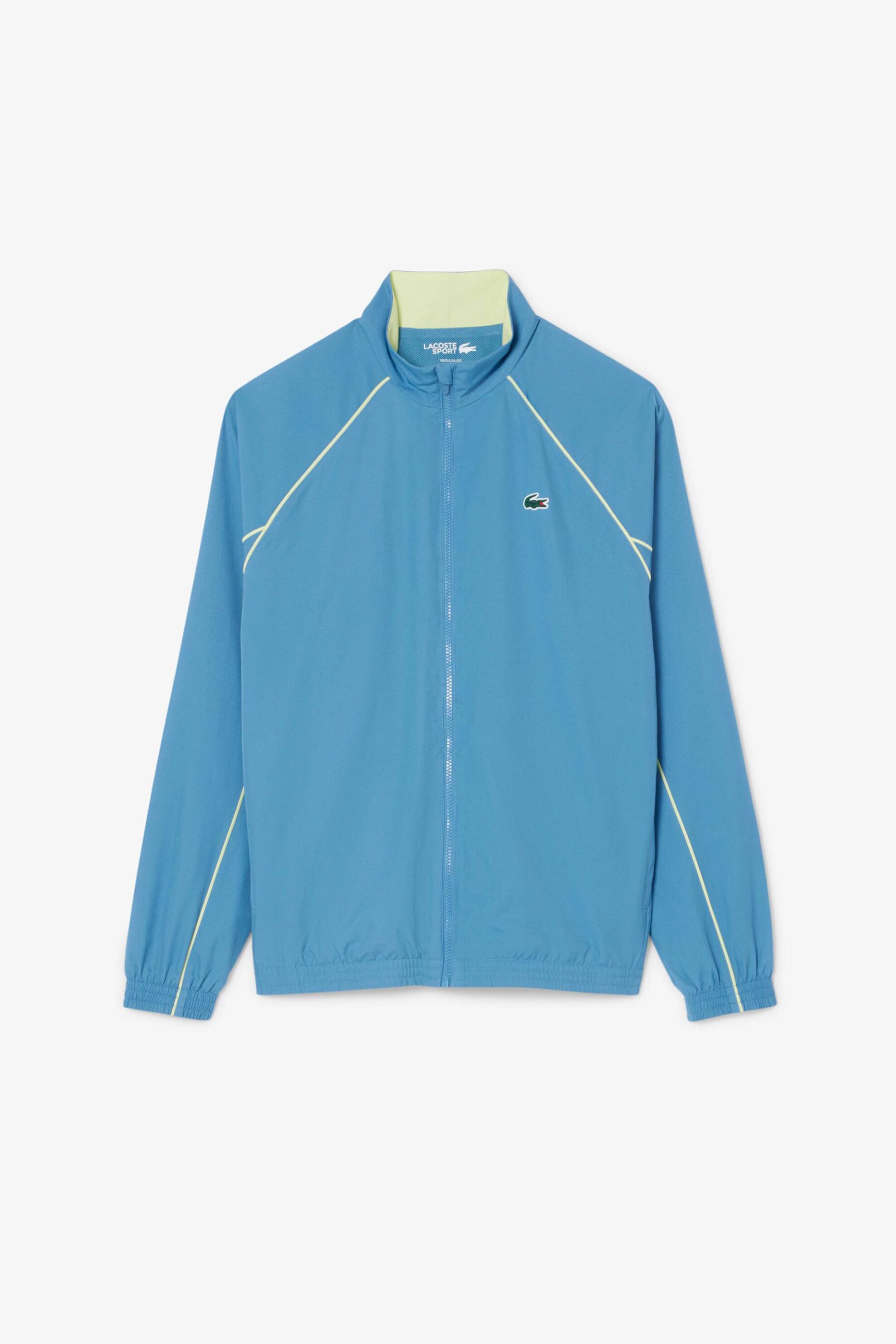 Lacoste Σετ Ανδρική Φόρμα Αδιάβροχη με Contrast Ρίγα Και Λογότυπο Regular Fit - Wh0265 Μπλε Mirage