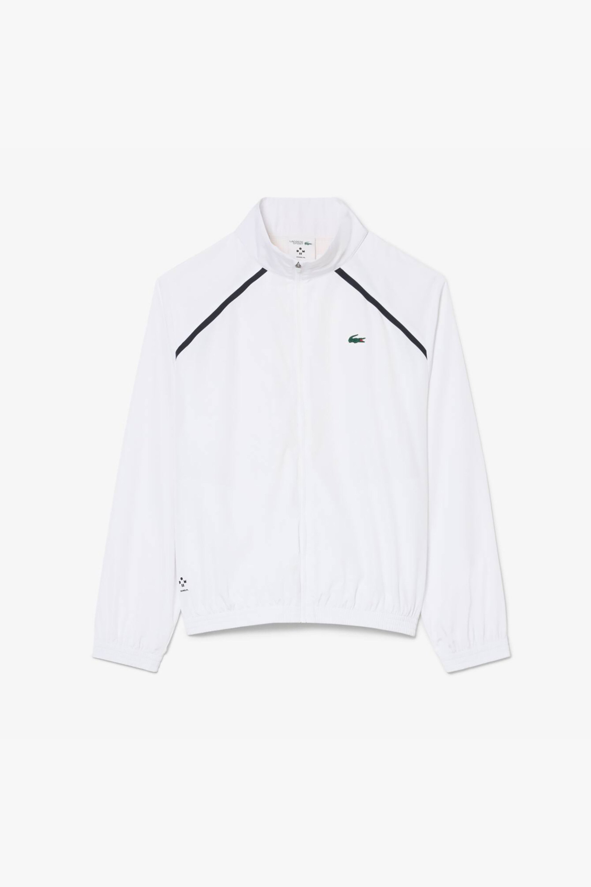 Lacoste Σετ Ανδρική Φόρμα με Λογότυπο Relaxed Fit Tennis X Daniil Medvedev - Wh6927 Λευκό Πράσινο