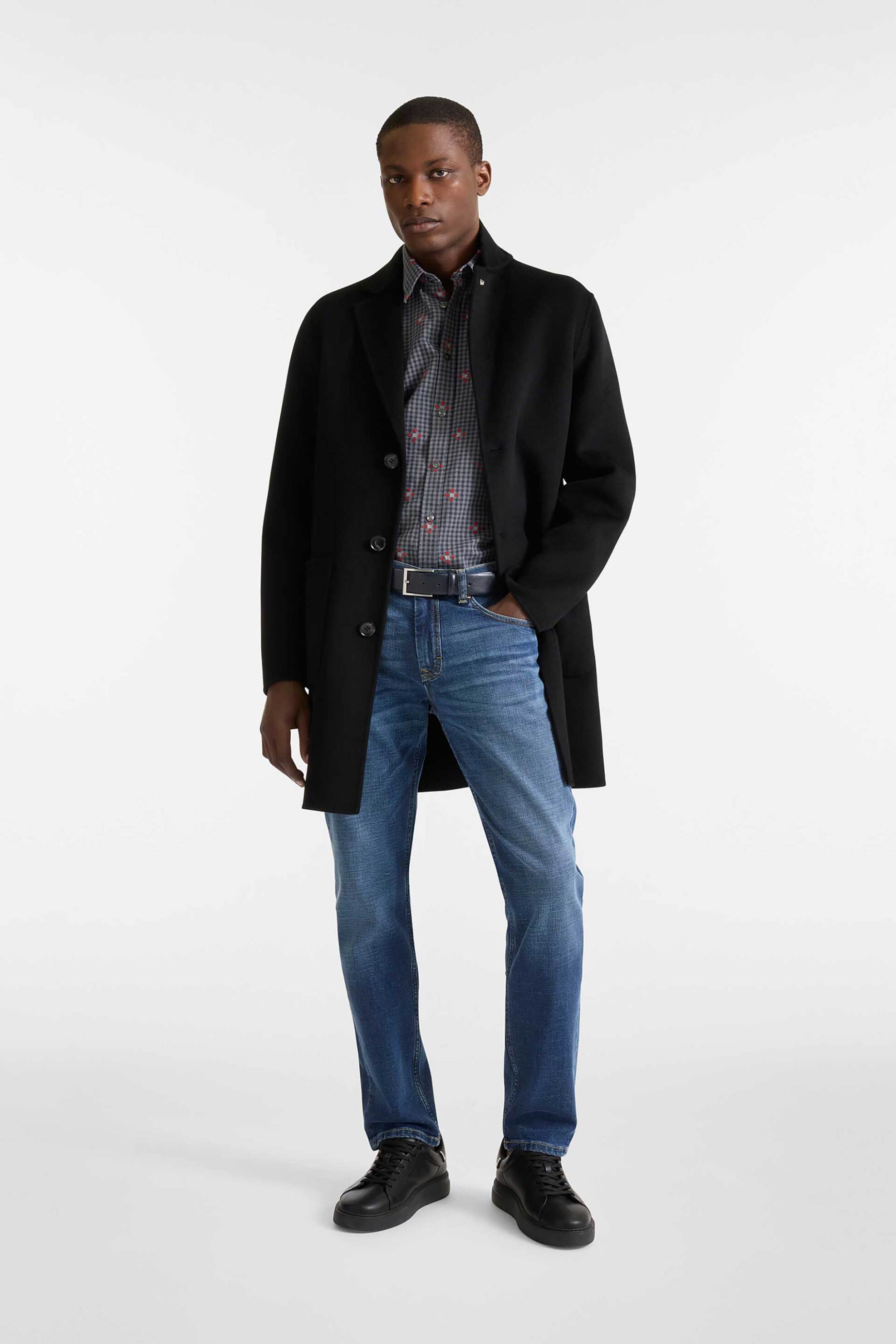 Harmont & Blaine ανδρικό τζιν παντελόνι πεντάτσεπο Narrow Fit - WNP010059464C33 Denim Blue