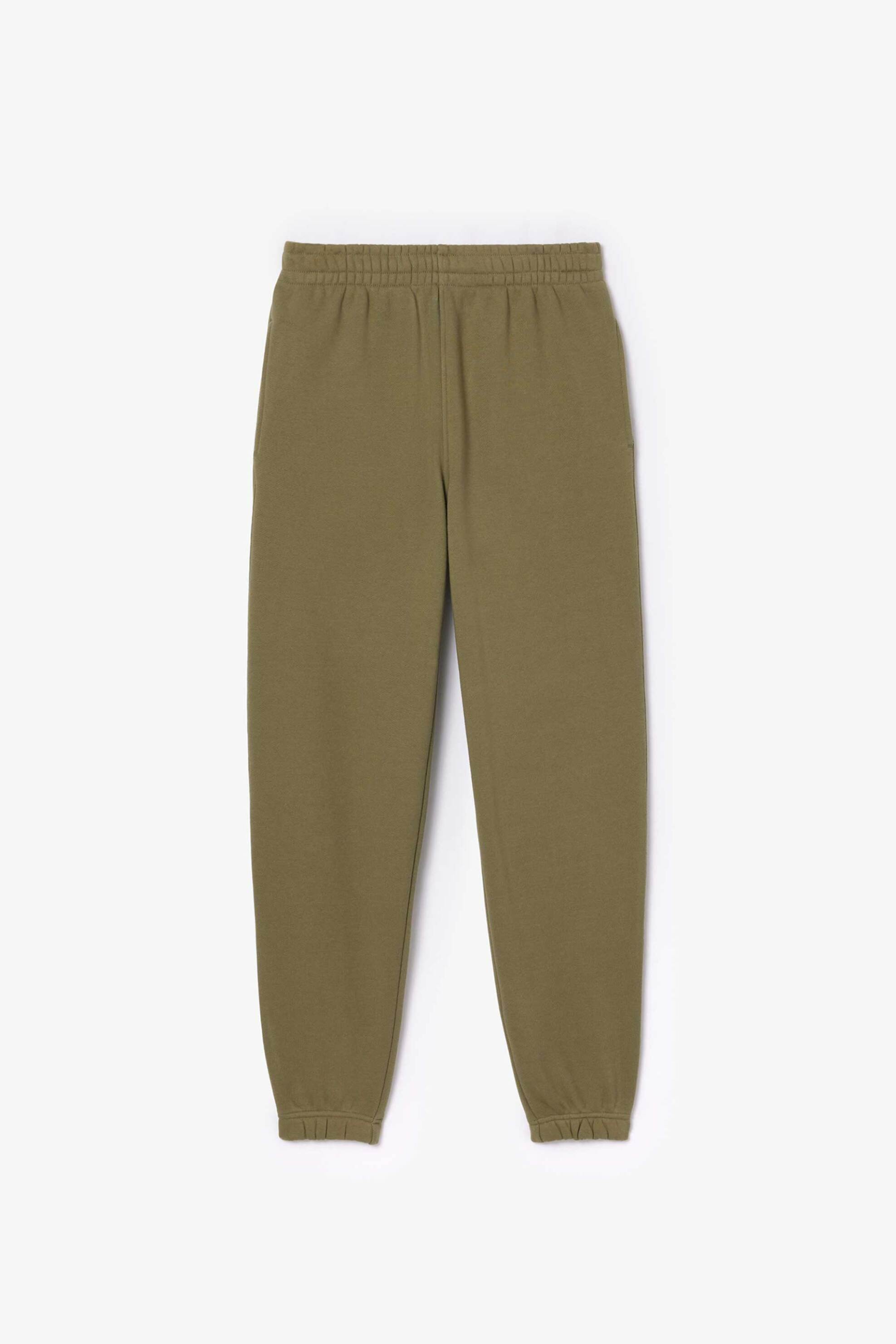 Lacoste γυναικείο παντελόνι φόρμας με κεντημένο λογότυπο στο πίσω μέρος - XF2647-00 Λαδί φωτογραφία