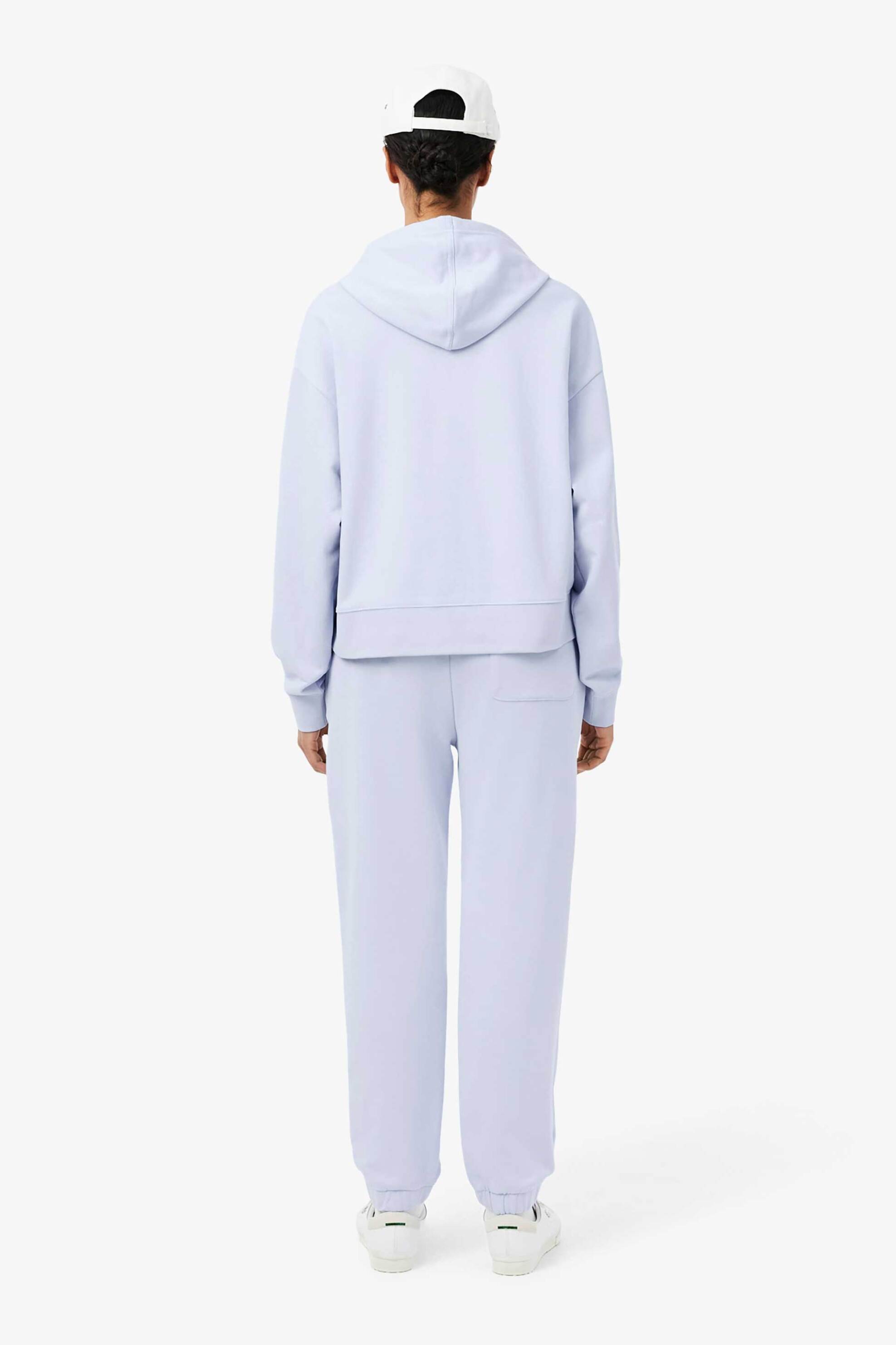 LACOSTE Lacoste γυναικείο παντελόνι φόρμας με κεντημένο λογότυπο Straight Fit - XF7604-00 Σιελ - 3