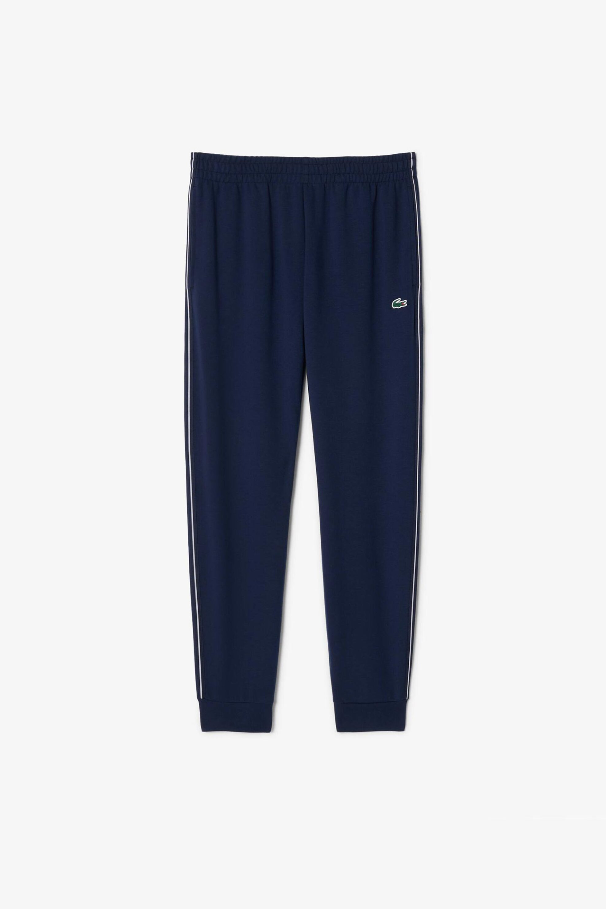 Lacoste Ανδρικό Παντελόνι Φόρμας με Contrast Ρίγα Και Λογότυπο Regular Fit - Xh0166 Μπλε Σκούρο