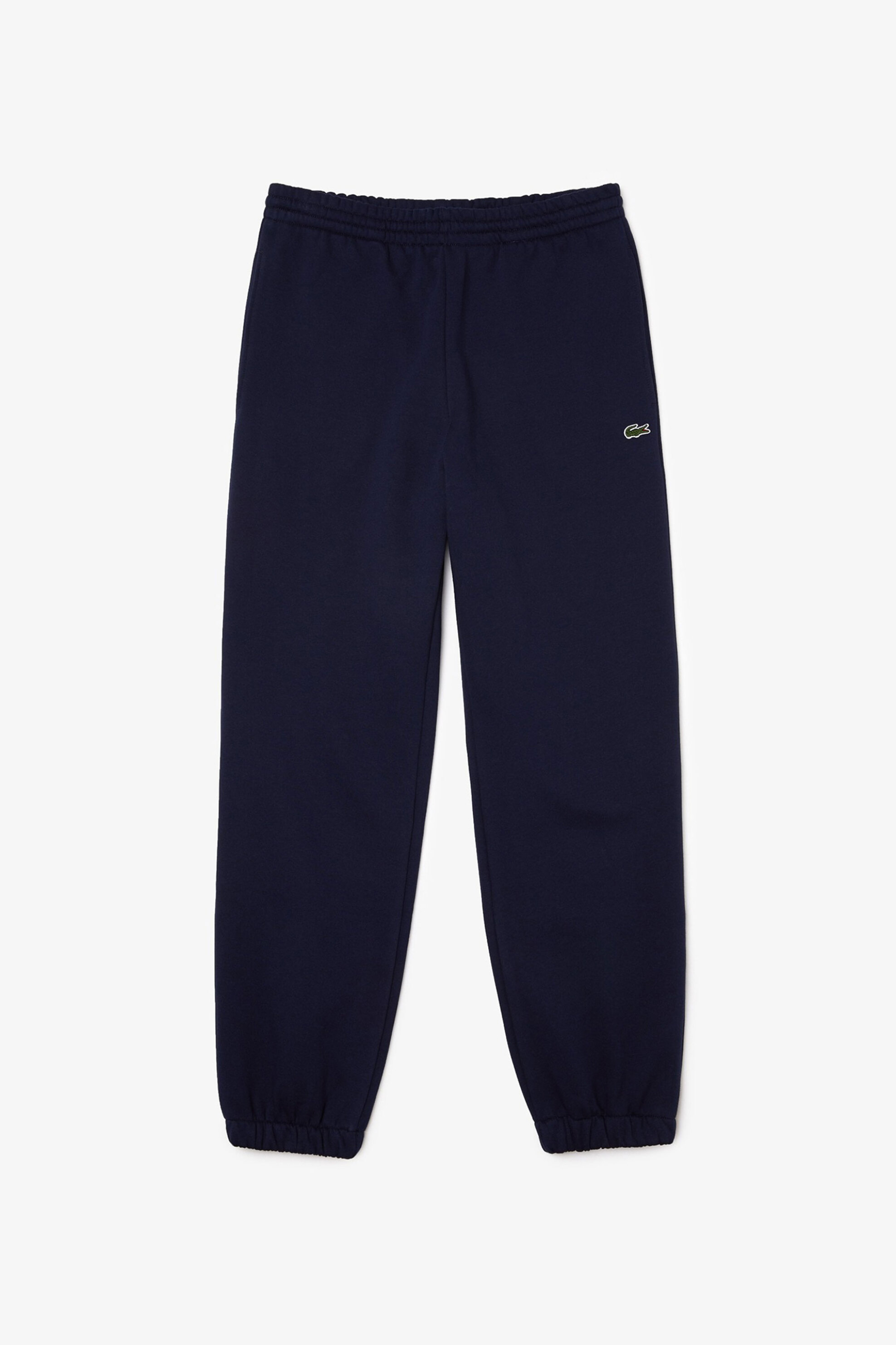 Lacoste ανδρικό παντελόνι φόρμας με κεντημένο λογότυπο Regular Fit - XH9610 Μπλε Σκούρο φωτογραφία