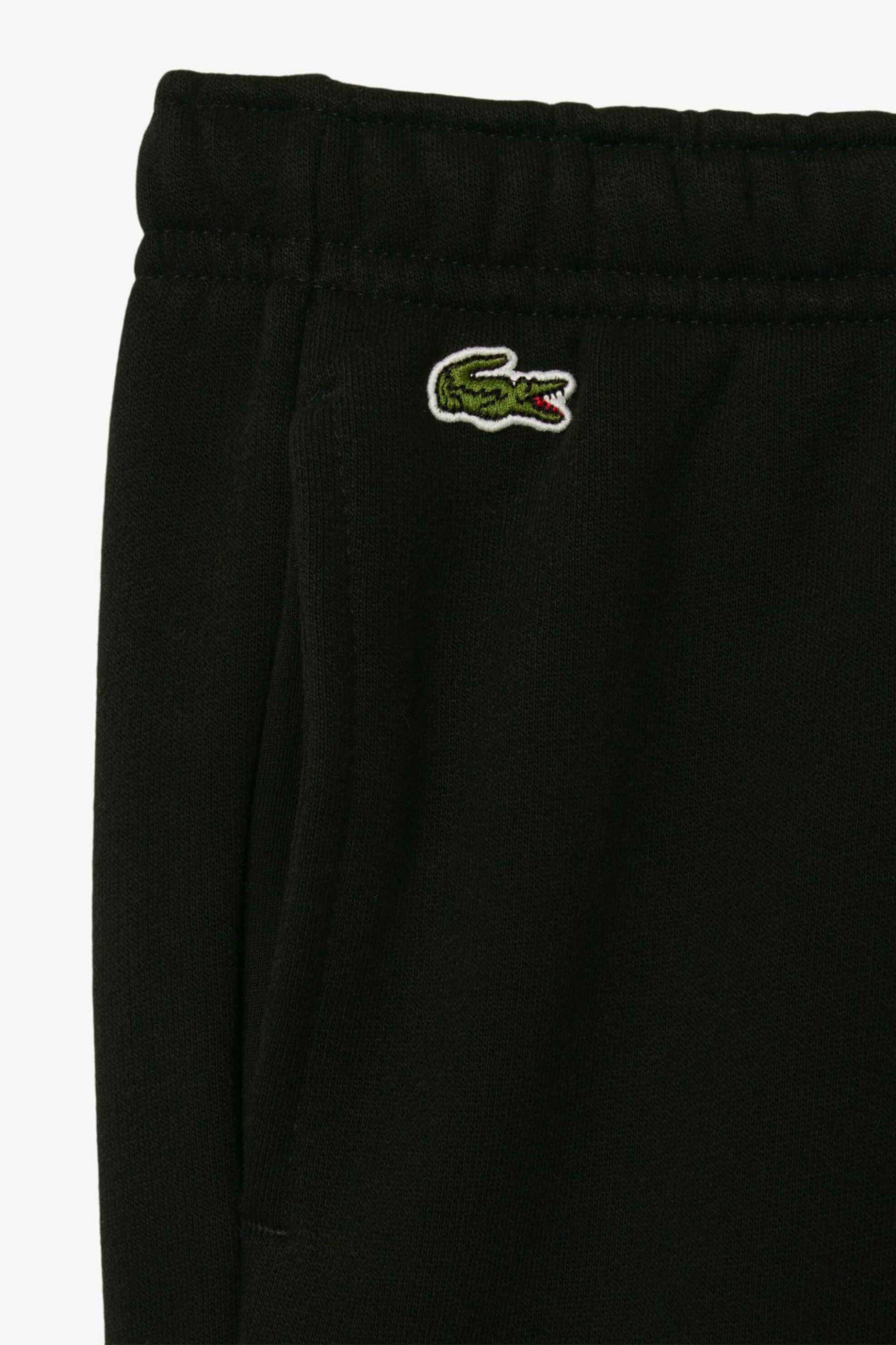 Lacoste Παιδικό Παντελόνι Φόρμας με Κεντημένο Λογότυπο Classic Fit - Xj0781 Μαύρο