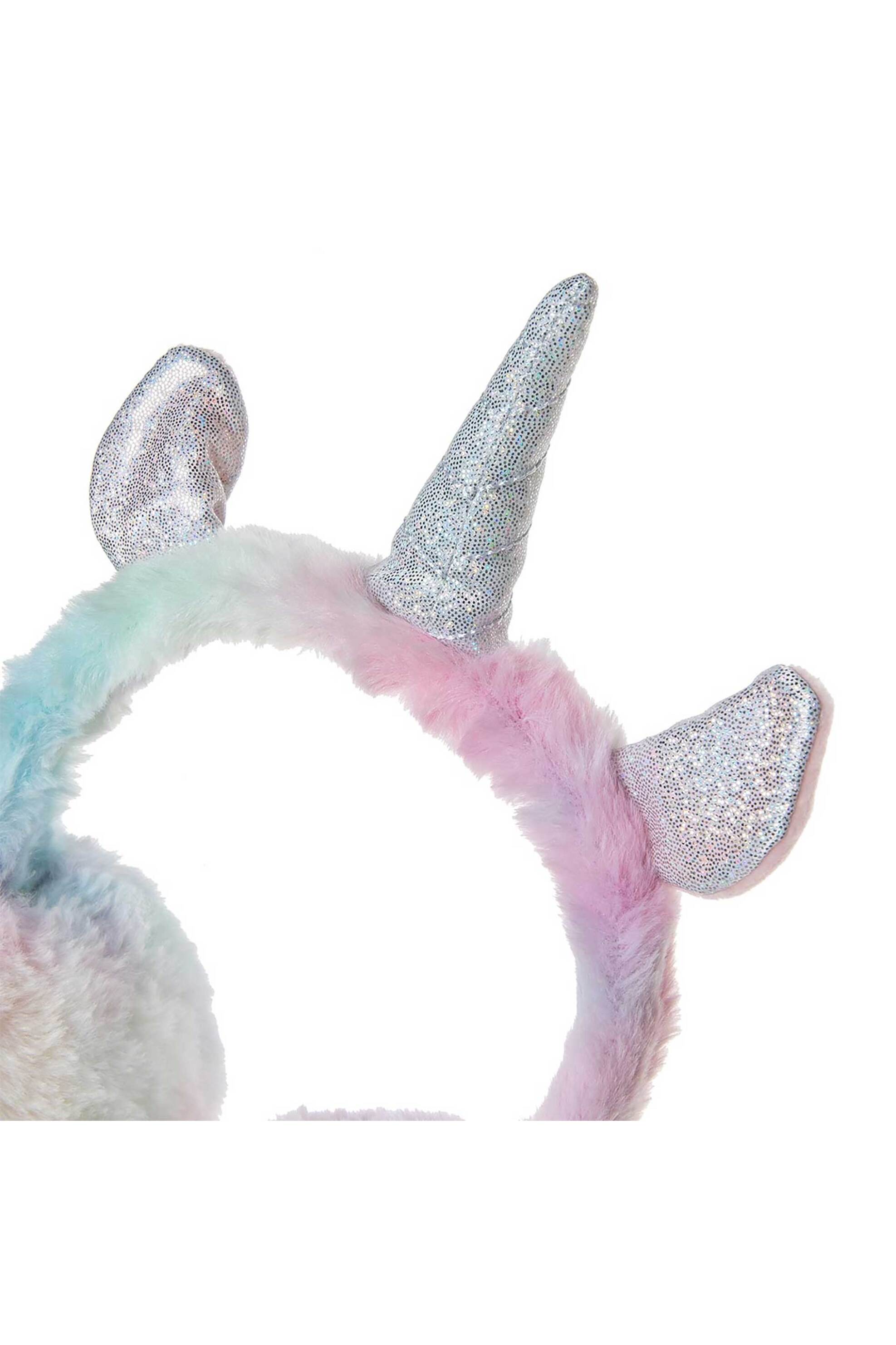 Alouette παιδική στέκα με χνουδωτά αυτάκια μονόκερος (5-10 ετών) - 00032038 Πολύχρωμο φωτογραφία