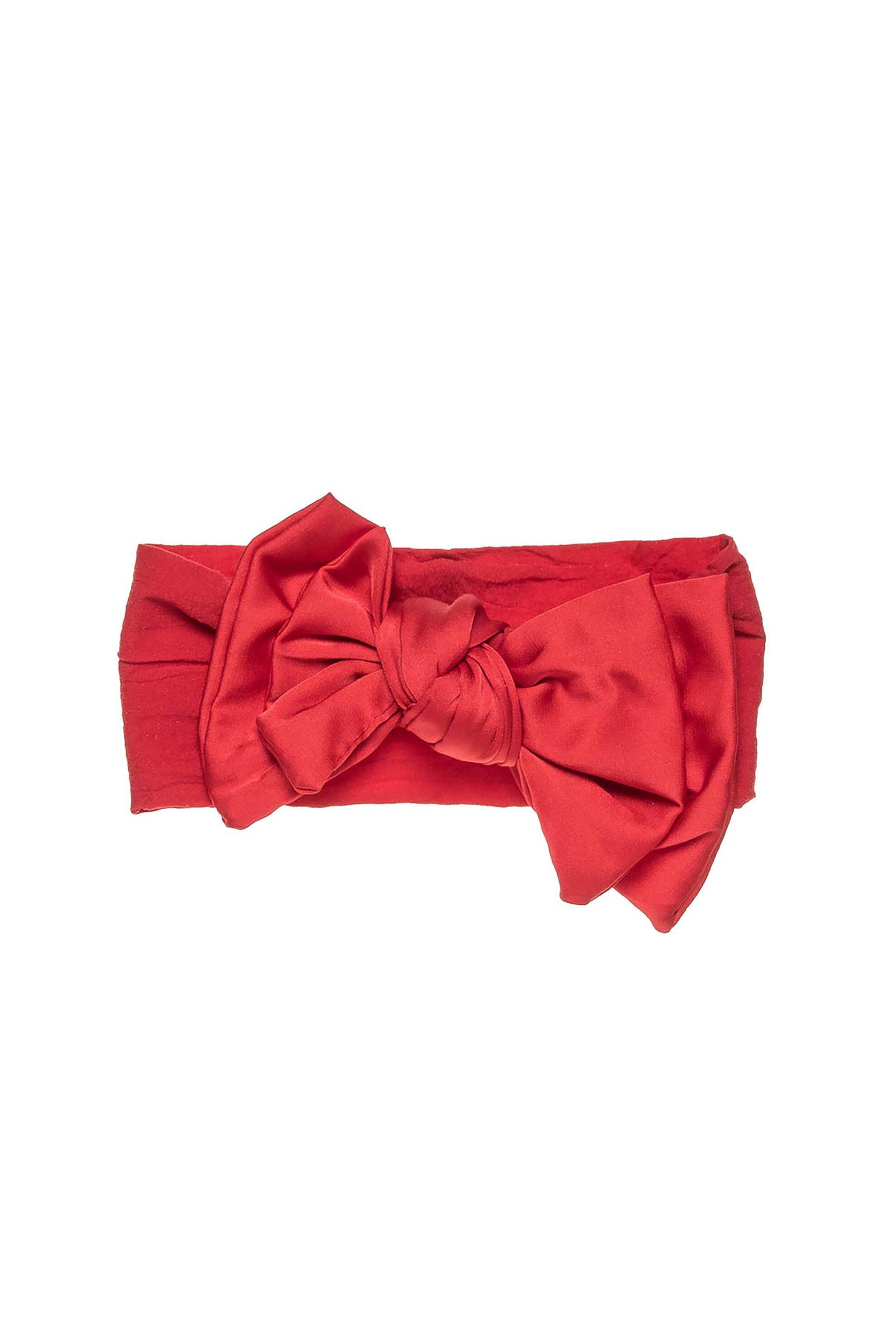 ALOUETTE Alouette παιδική κορδέλα μαλλιών με φιόγκο (1-8 ετών) - 00032017 Κόκκινο