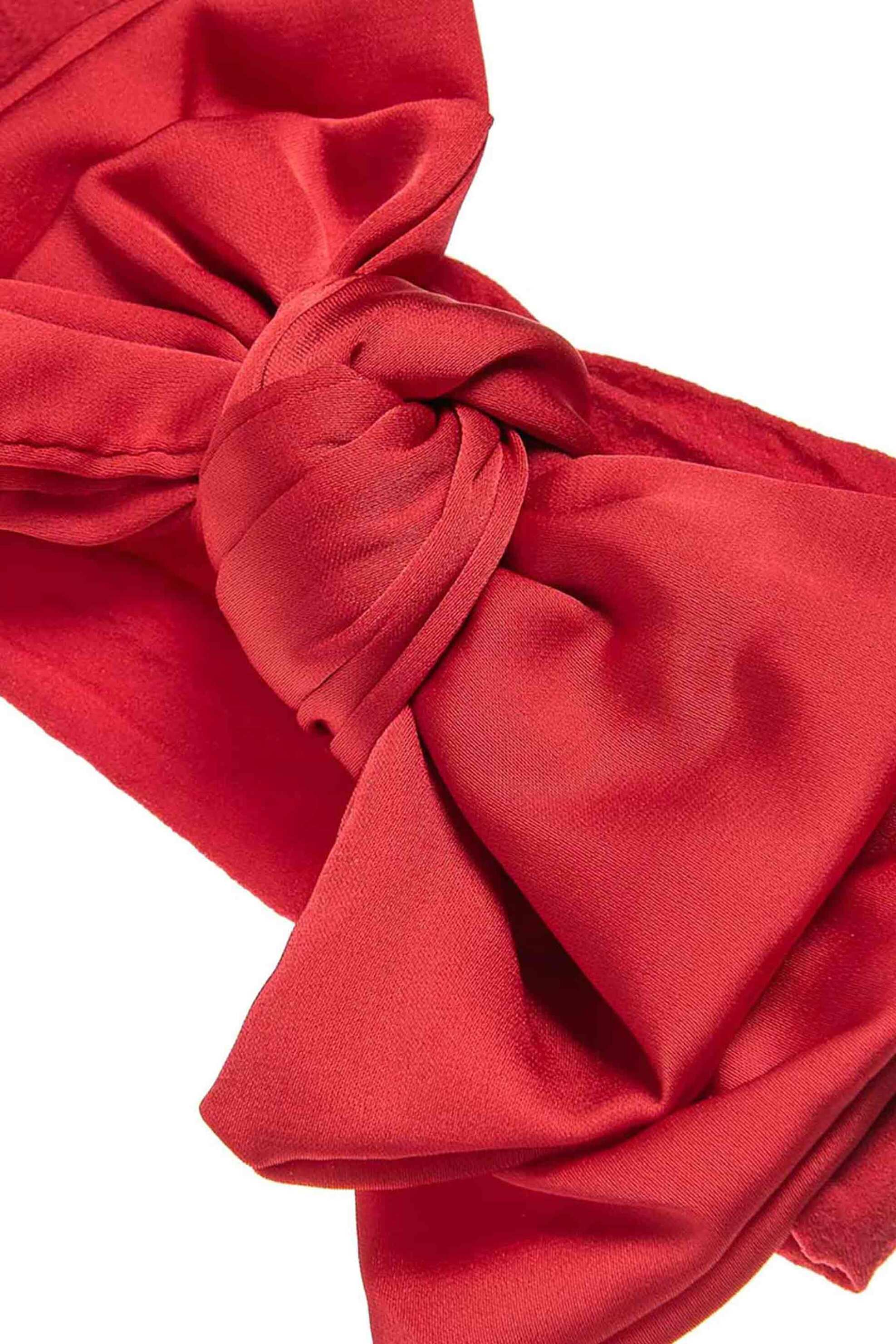 Alouette παιδική κορδέλα μαλλιών με φιόγκο (1-8 ετών) - 00032017 Κόκκινο φωτογραφία