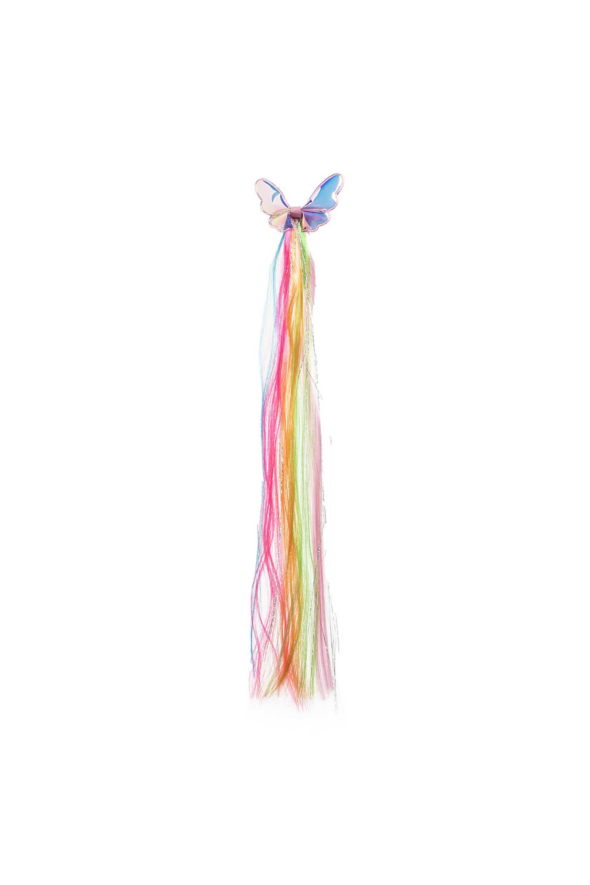 ALOUETTE Alouette παιδικό κλιπ μαλλιών πεταλούδα με extensions - 00032089 Πολύχρωμο