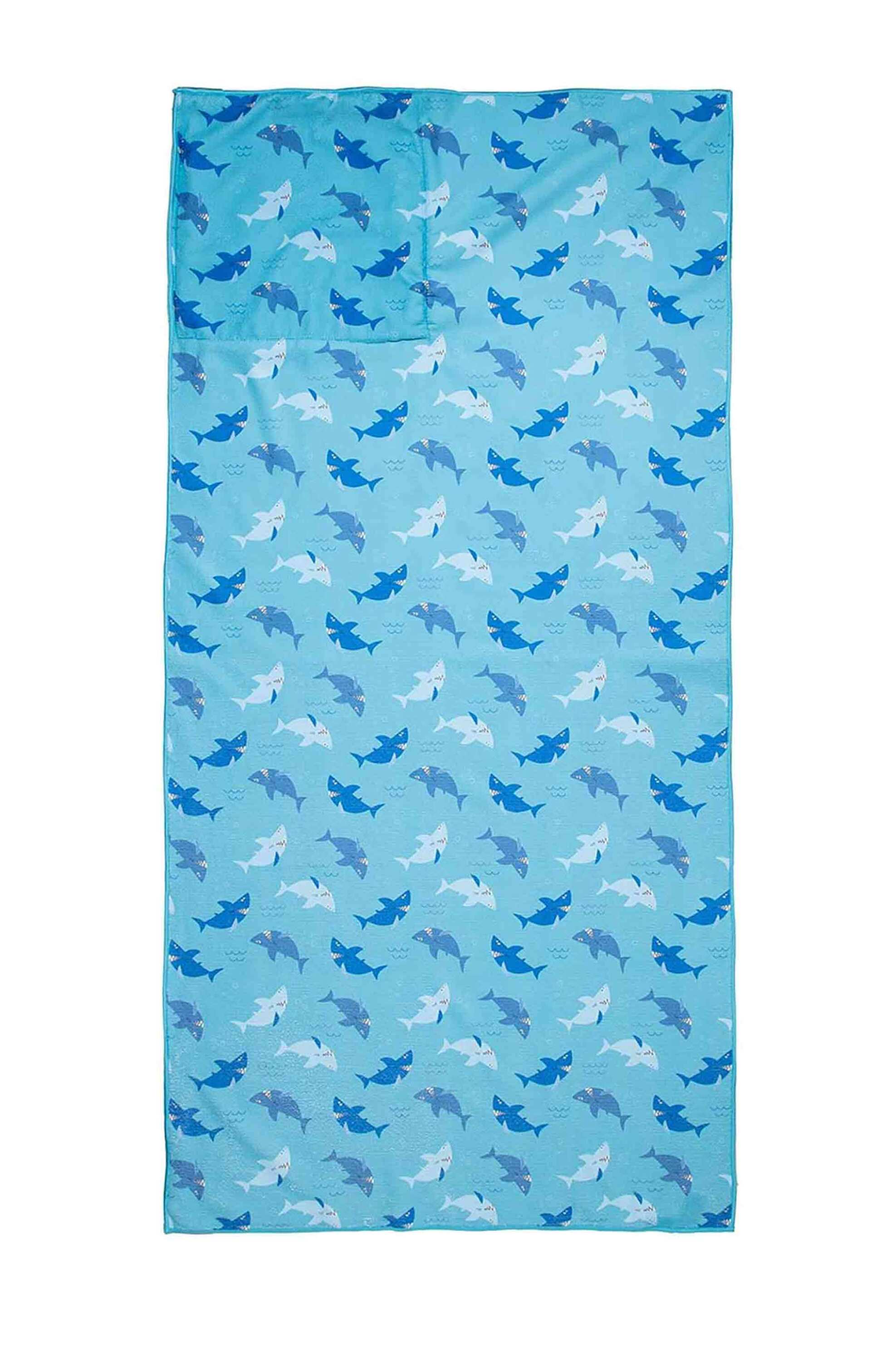 ALOUETTE Alouette παιδική πετσέτα θαλάσσης all-over 75 x 150 cm - 00030104 Μπλε
