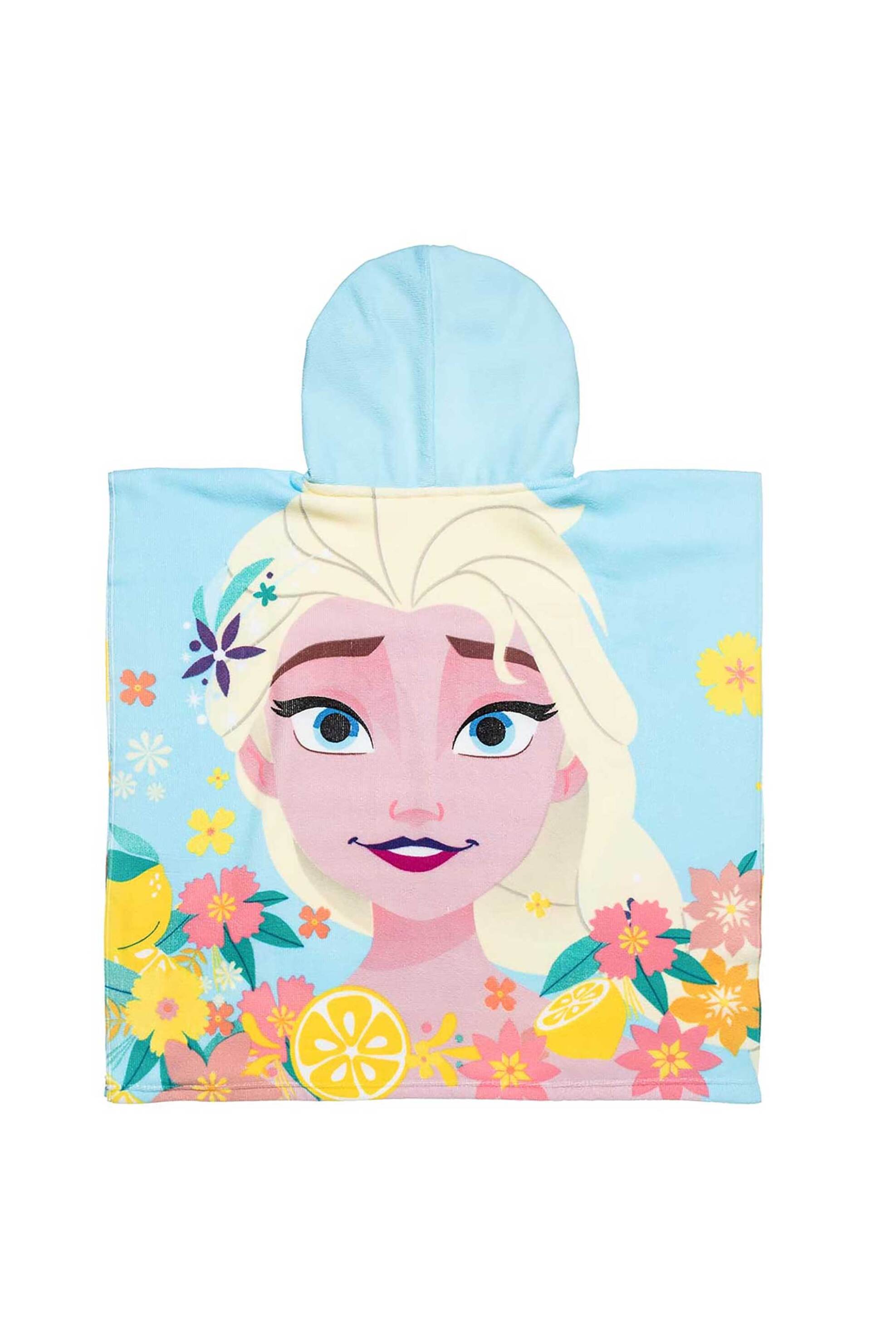 Alouette παιδικό πόντσο θαλάσσης Disney Frozen - 00030116 Γαλάζιο φωτογραφία
