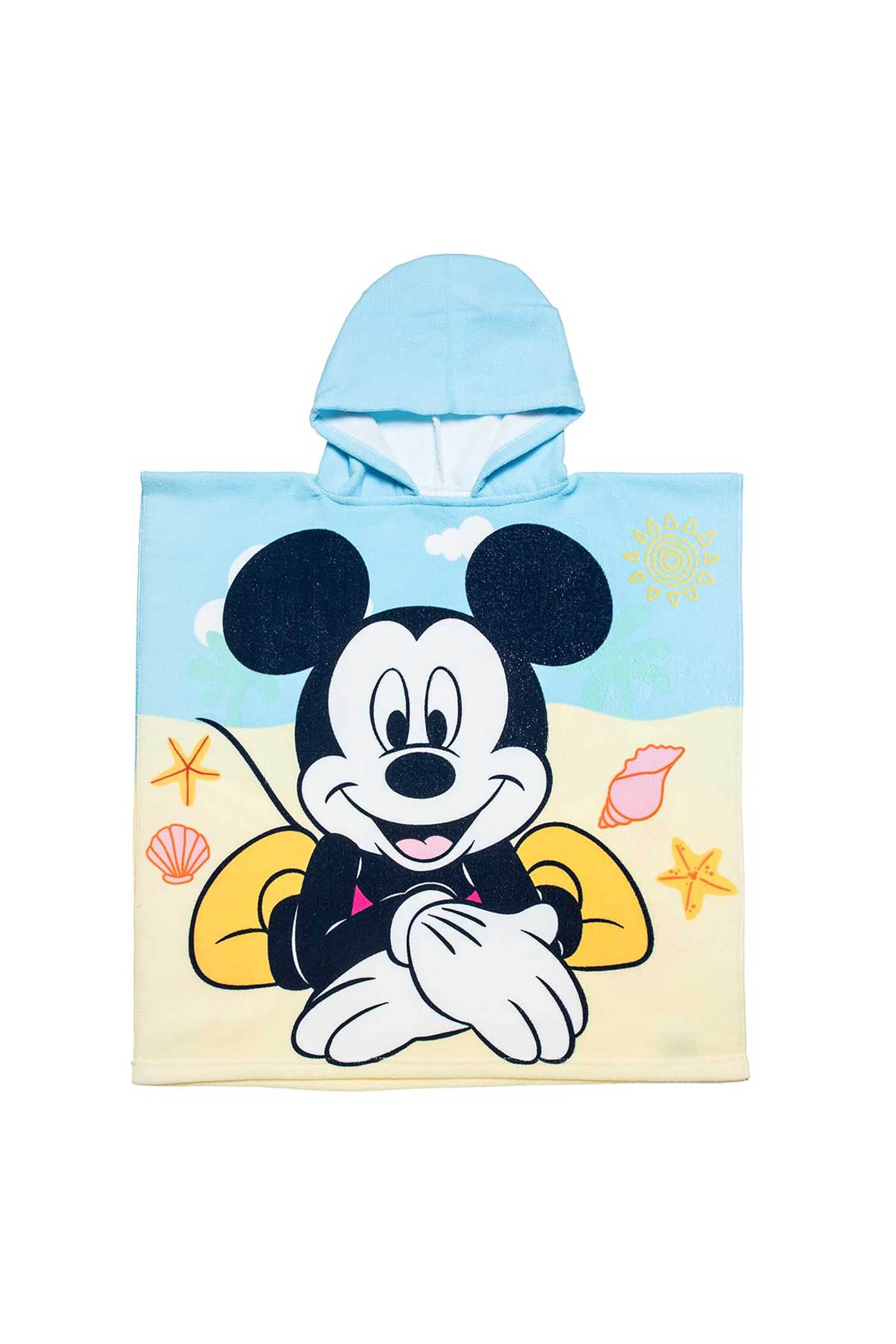 ALOUETTE Alouette παιδικό πόντσο θαλάσσης Mickey Mouse - 00030113 Γαλάζιο