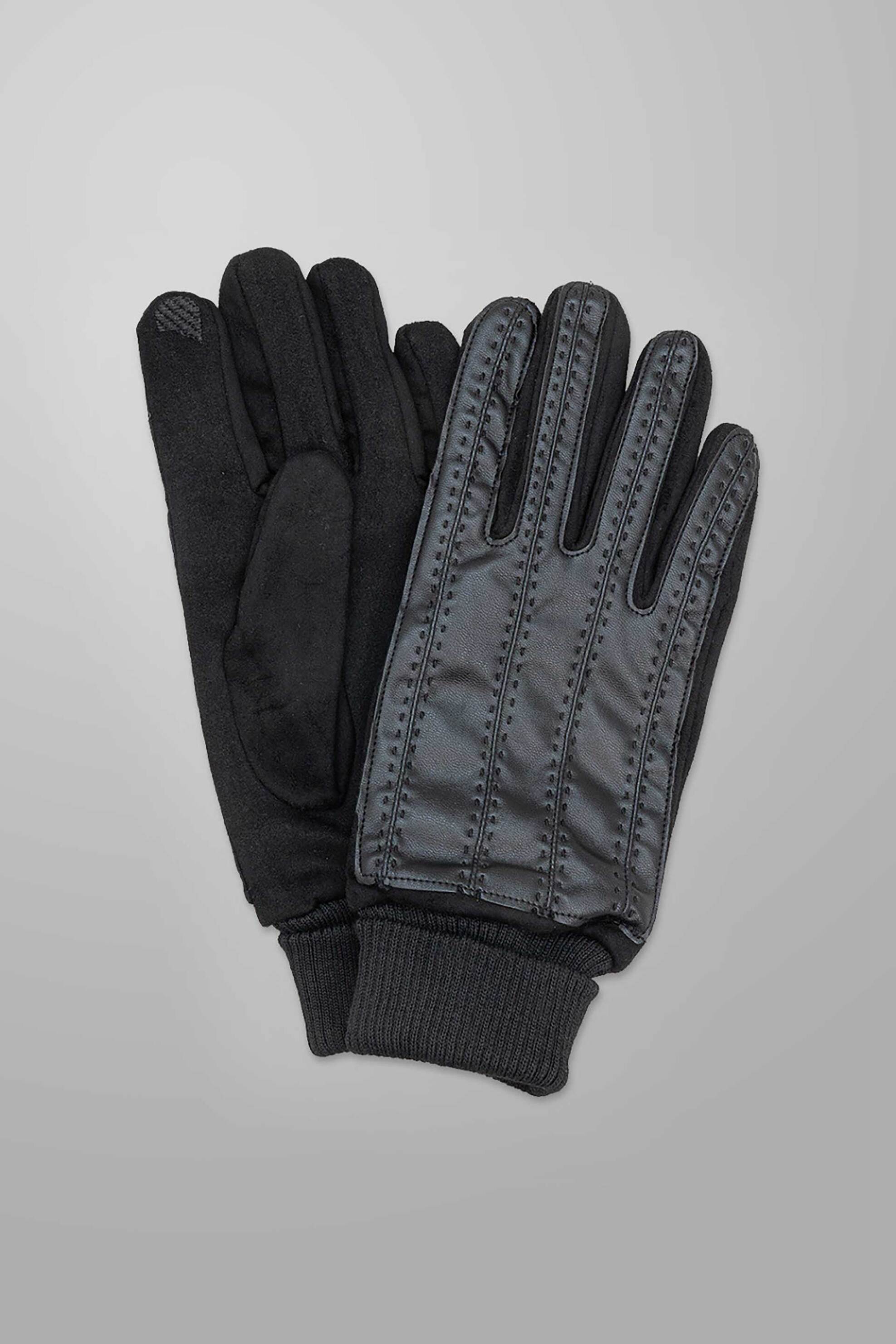 OXFORD COMPANY Oxford Company ανδρικά γάντια μονόχρωμα - 6009-VW00.01 Μαύρο