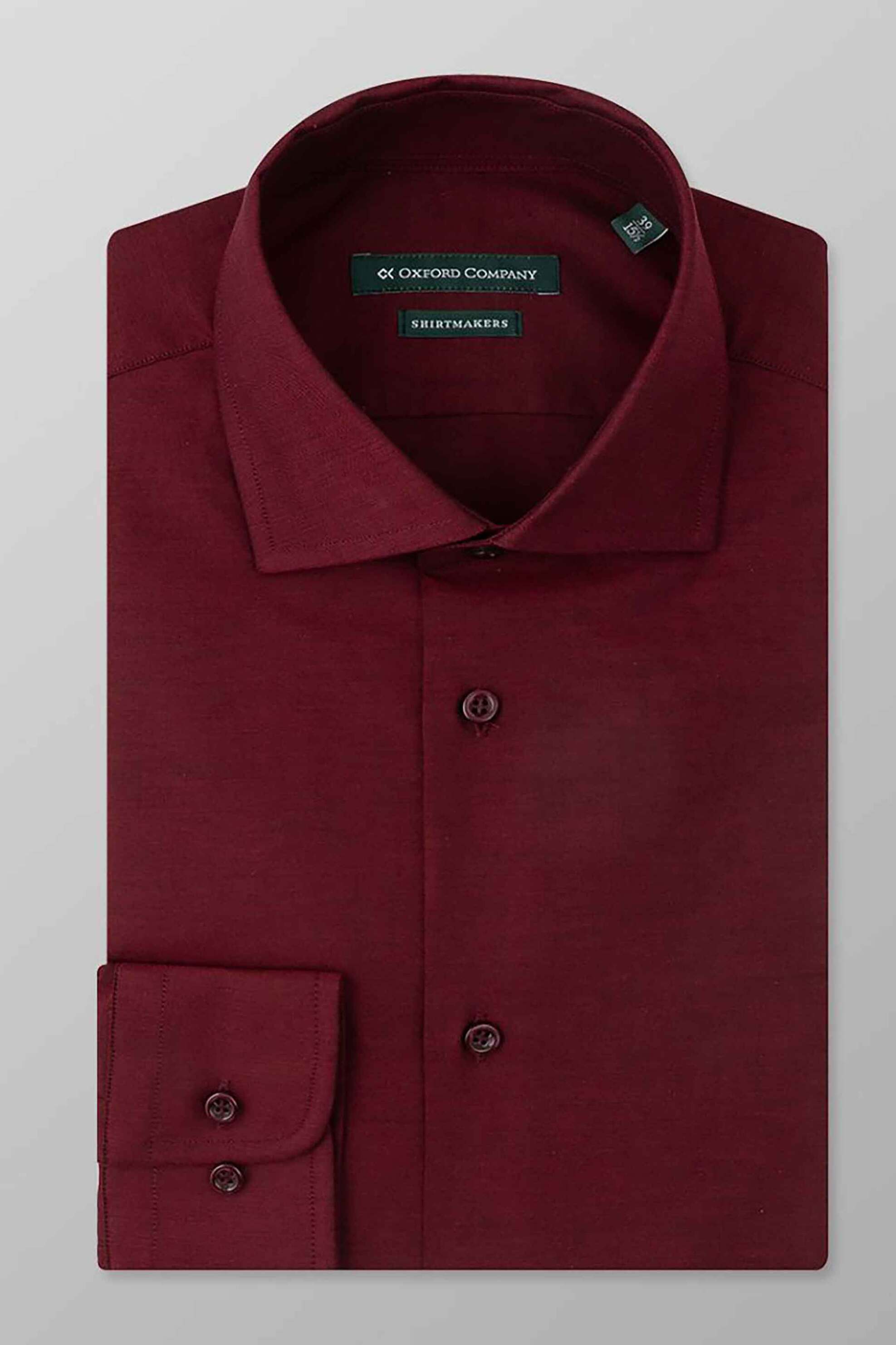 Oxford Company ανδρικό πουκάμισο μονόχρωμο Regular Fit 