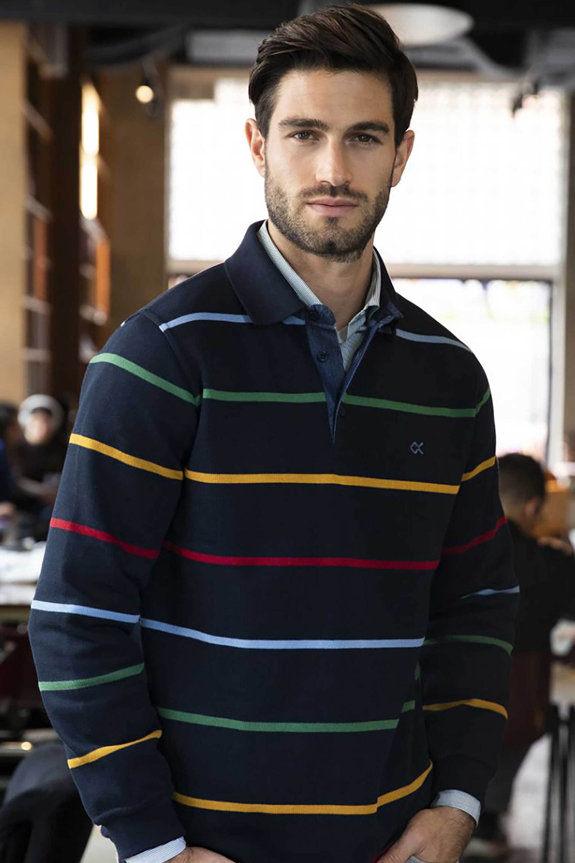 Ανδρικές μπλούζες oxford company σε μπλε