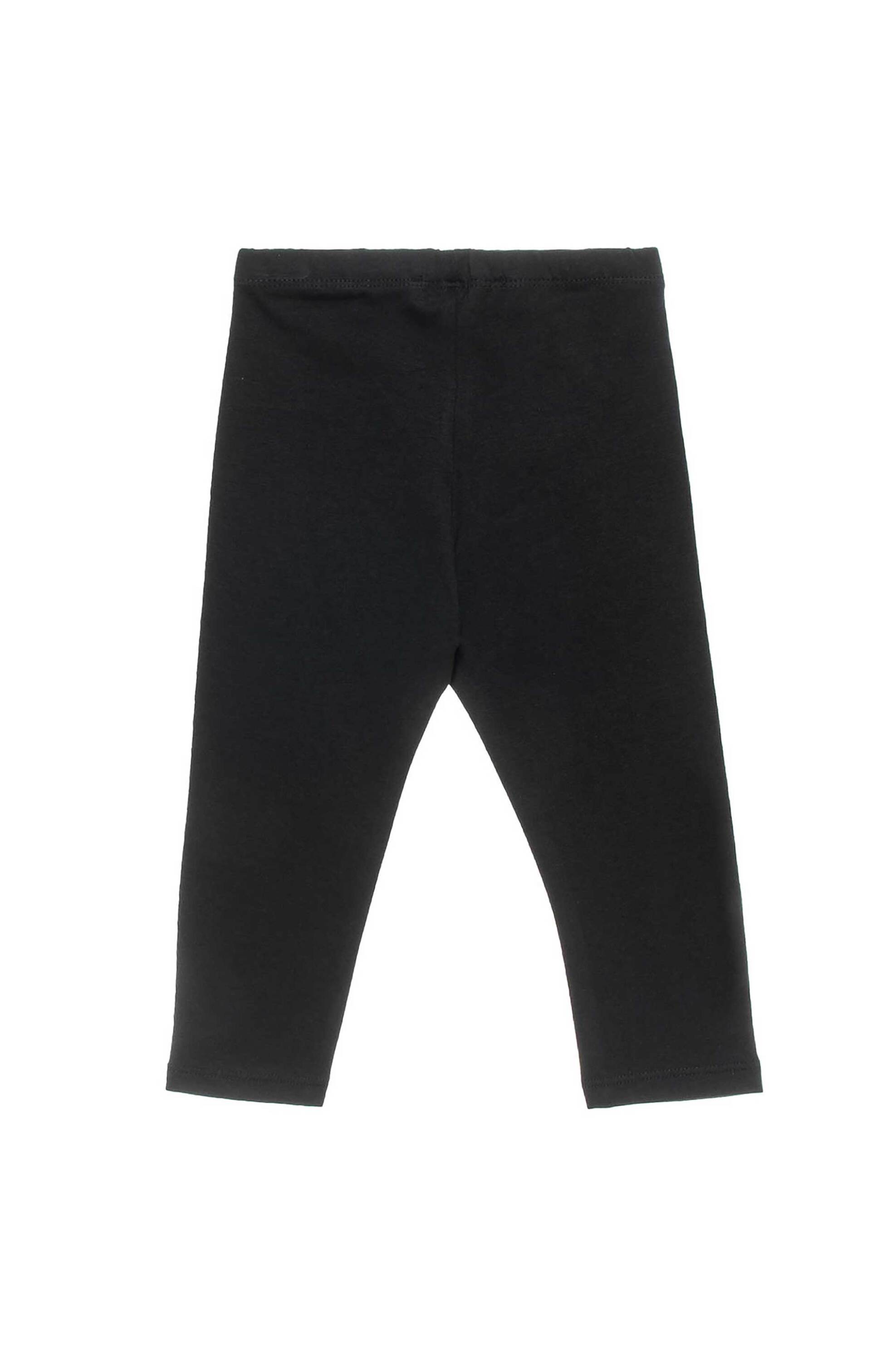 Alouette παιδικό κολάν μονόχρωμο με ελαστική μέση ''Five Star'' - 00212327 Μαύρο φωτογραφία