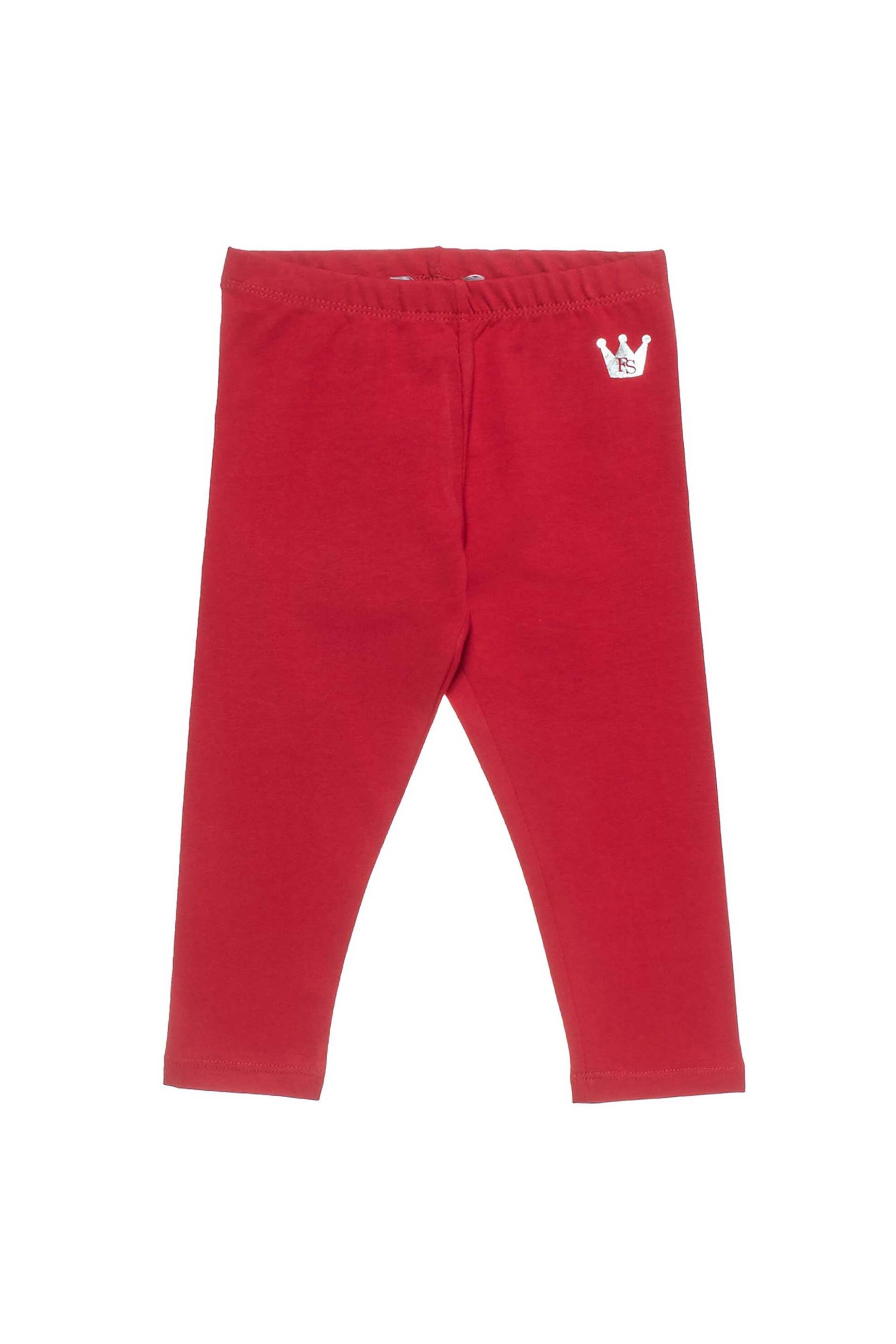 ALOUETTE Alouette παιδικό κολάν μονόχρωμο με ελαστική μέση ''Five Star'' - 00212327 Κόκκινο