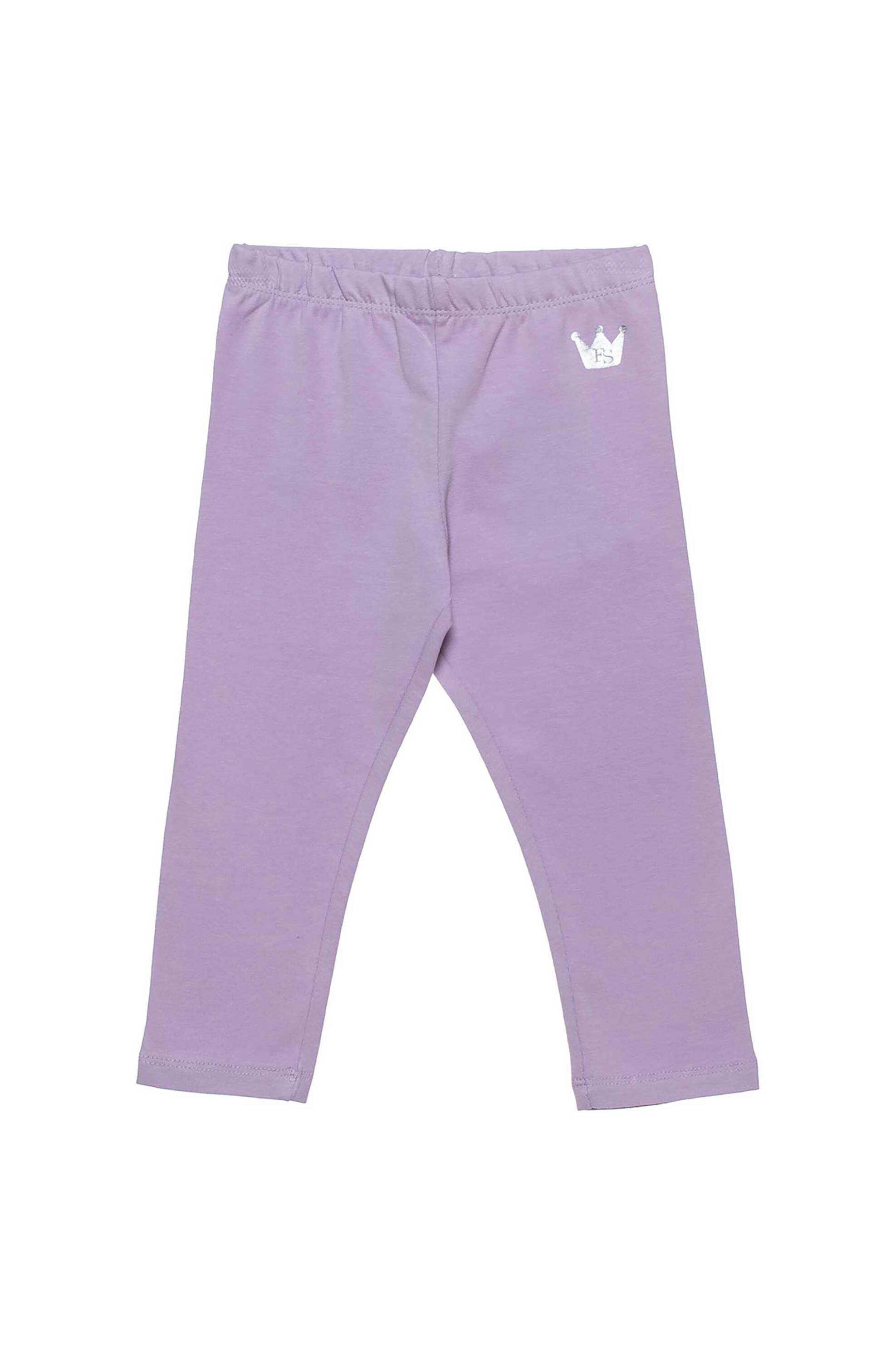 Alouette παιδικό κολάν μονόχρωμο με ελαστική μέση ''Five Star'' - 00212327 Λιλά