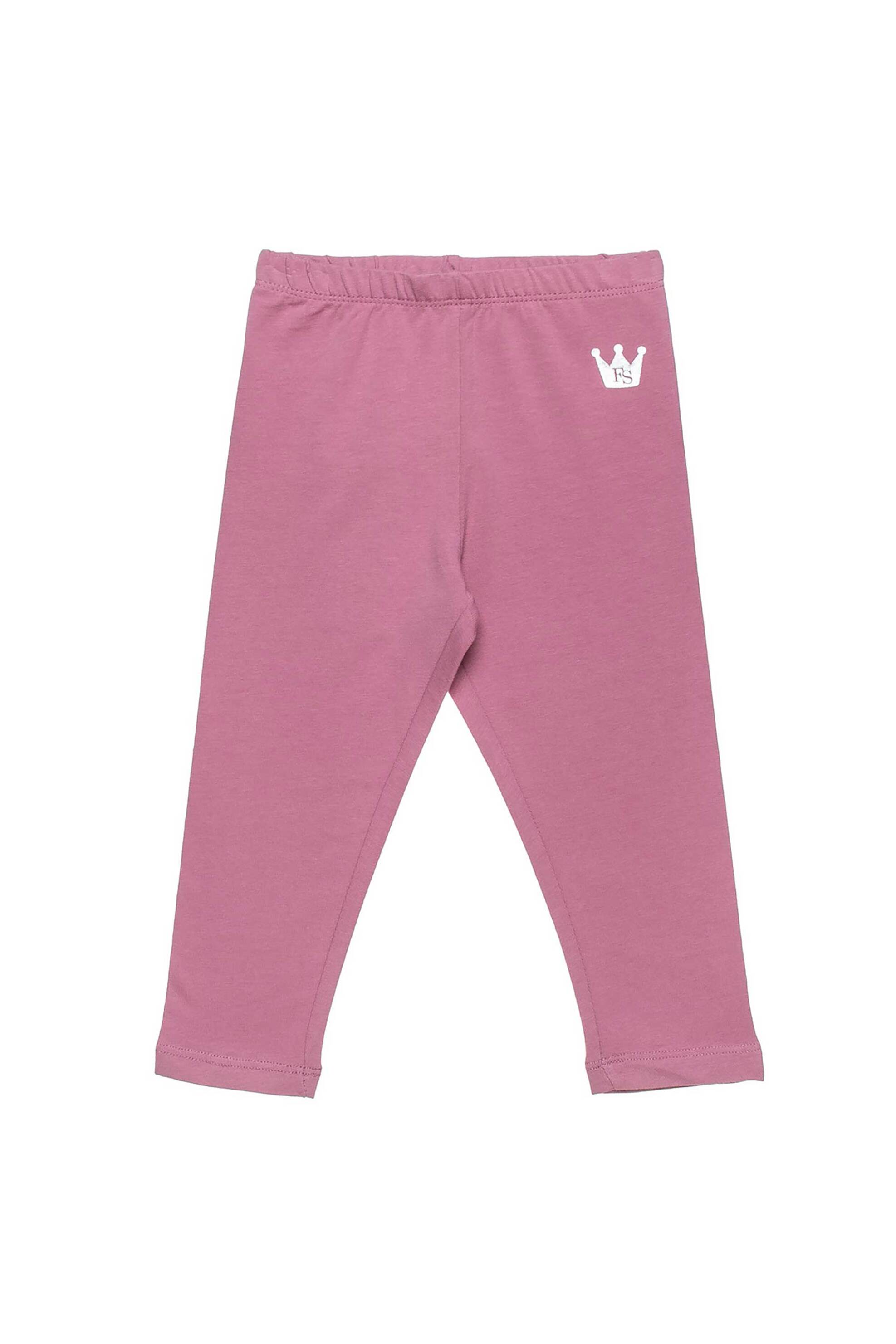 Alouette παιδικό κολάν μονόχρωμο με ελαστική μέση ''Five Star'' - 00212327 Ροζ φωτογραφία