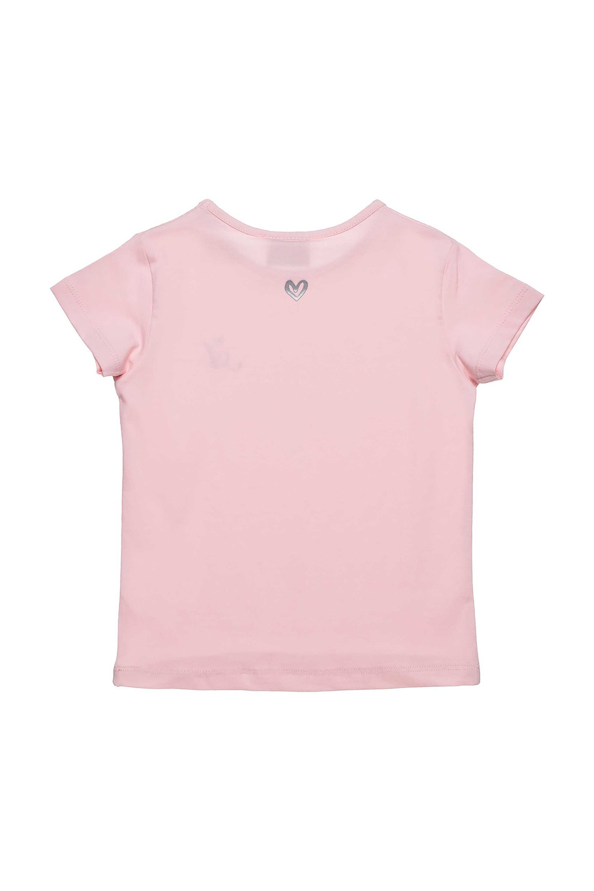 Alouette παιδικό T-shirt με ανάγλυφο τύπωμα (12 μηνών - 5 ετών) - 00251565 Ροζ φωτογραφία