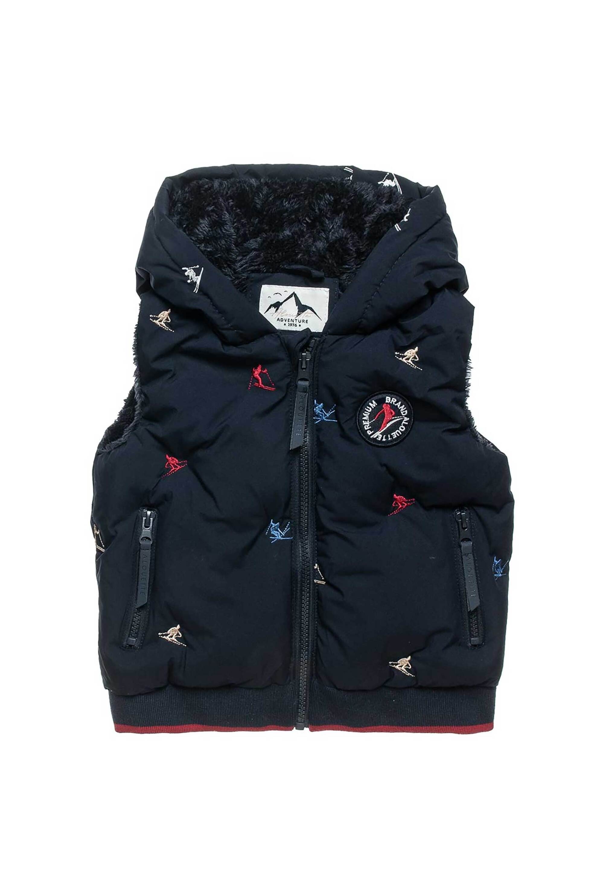 Alouette παιδικό αμάνικο μπουφάν με κεντήματα - 00251560 Μπλε Σκούρο φωτογραφία