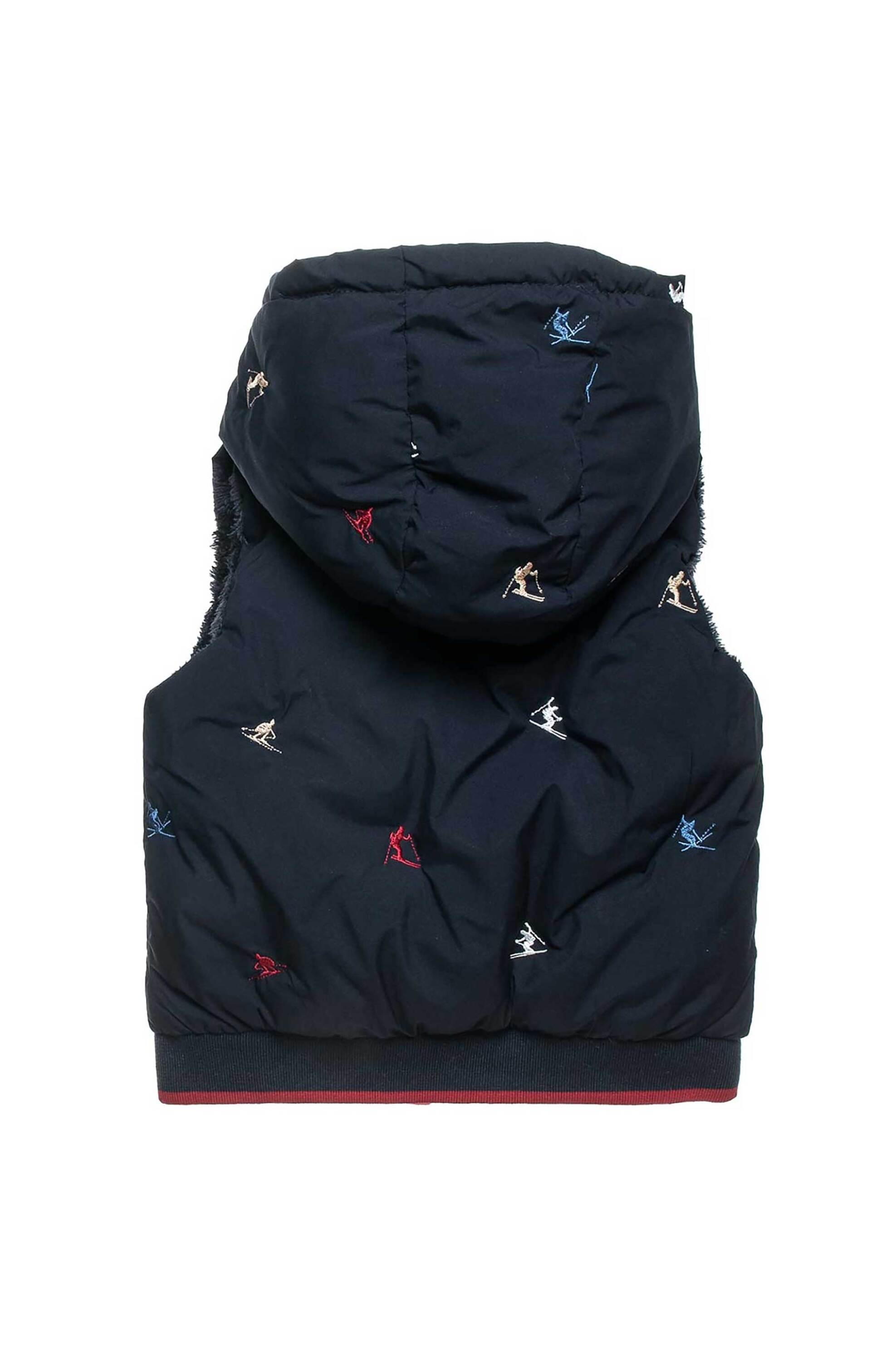 Alouette παιδικό αμάνικο μπουφάν με κεντήματα - 00251560 Μπλε Σκούρο φωτογραφία