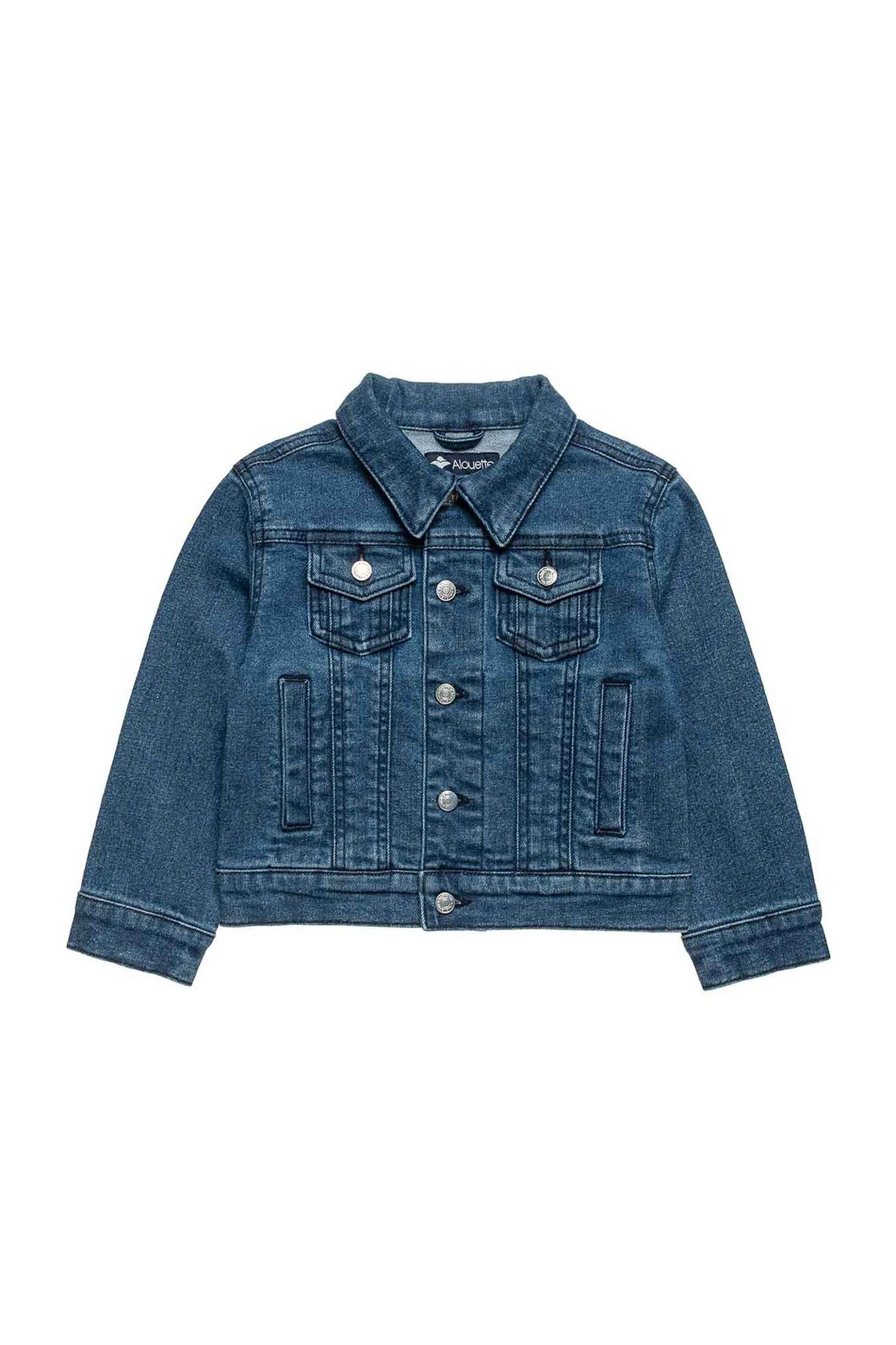 ALOUETTE Alouette παιδικό denim jacket - 00261241 Denim Blue