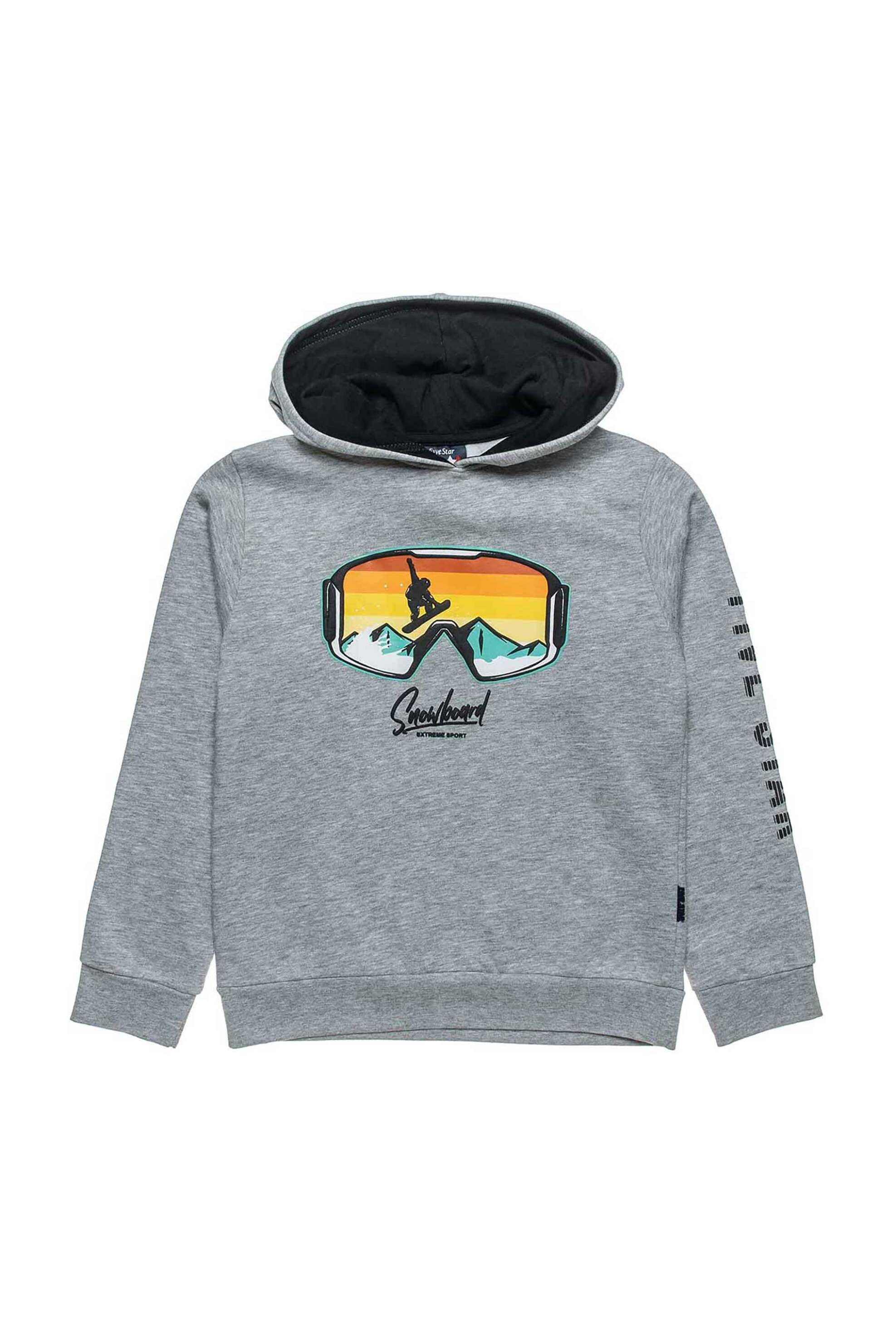 Alouette σετ παιδική μπλούζα φούτερ με παντελόνι φόρμας (2 τεμάχια) - 00930900 Γκρι φωτογραφία