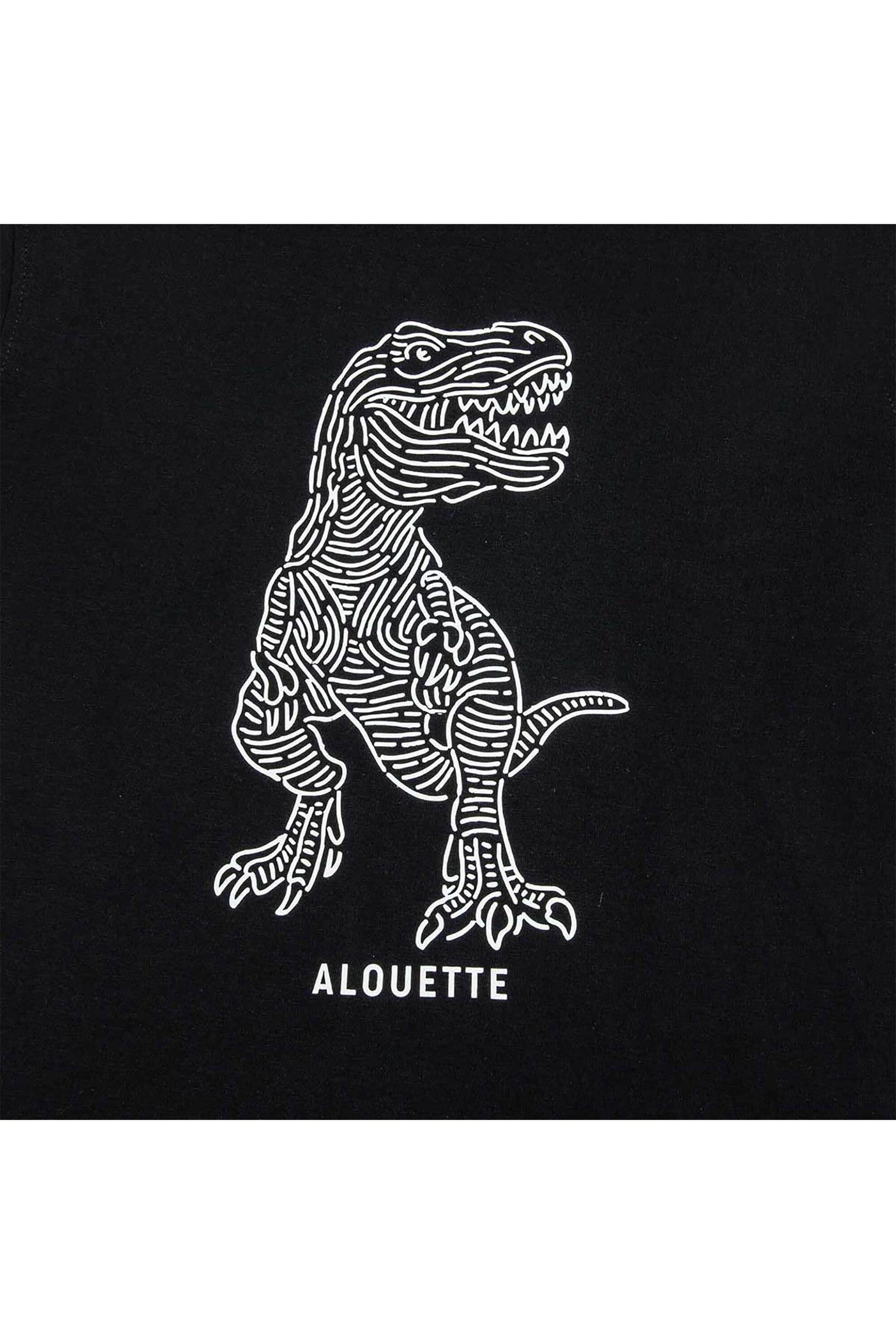 Alouette παιδική μπλούζα με print - 00922870 Μαύρο φωτογραφία